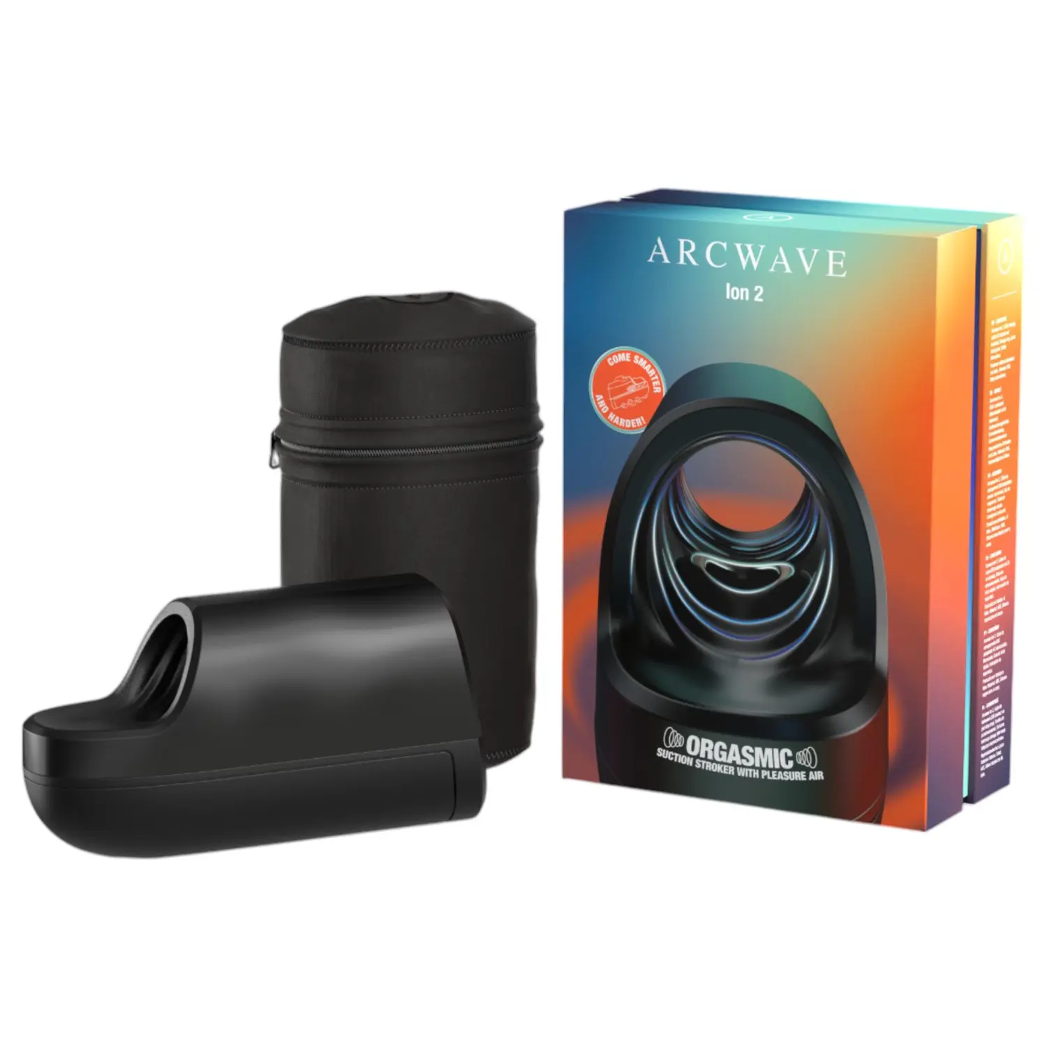 Arcwave Ion 2 - masturbační strojek s tlak ovými vlnami (černý)