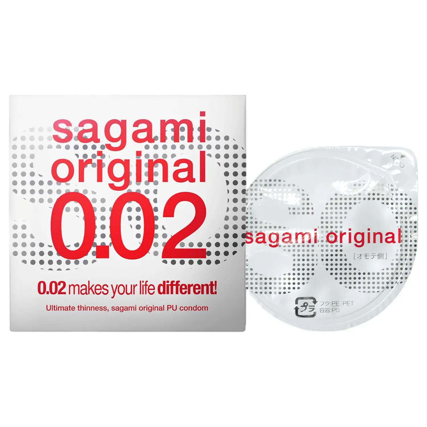 Sagami Original 0,02 - kondom - 55 mm (1 ks)