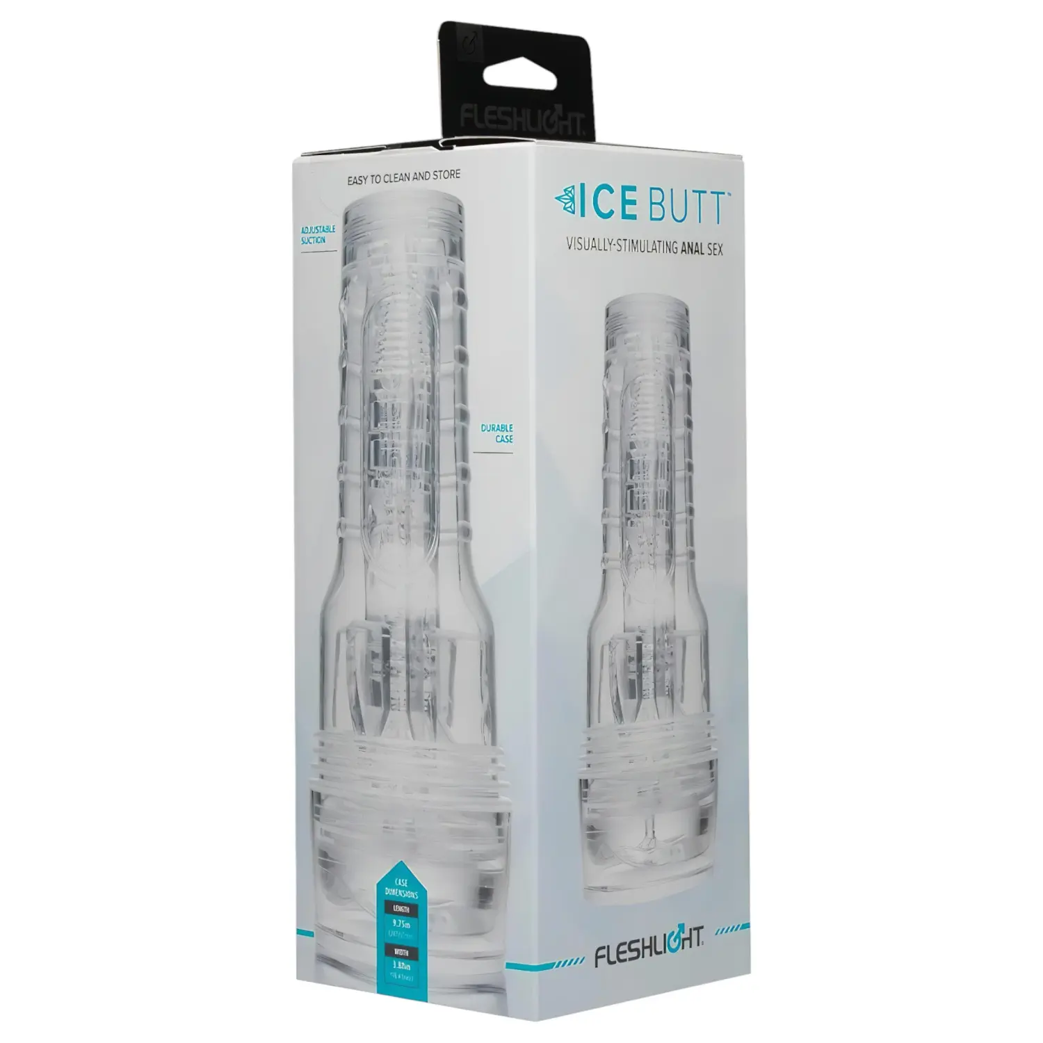Fleshlight Ice Butt - umělý anální masturbátor (průhledný)