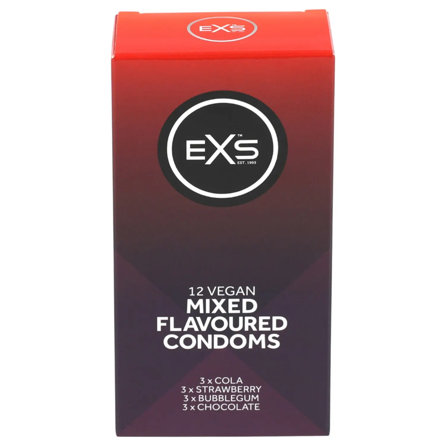 EXS - kondomy - mix příchutí - 12 kusů