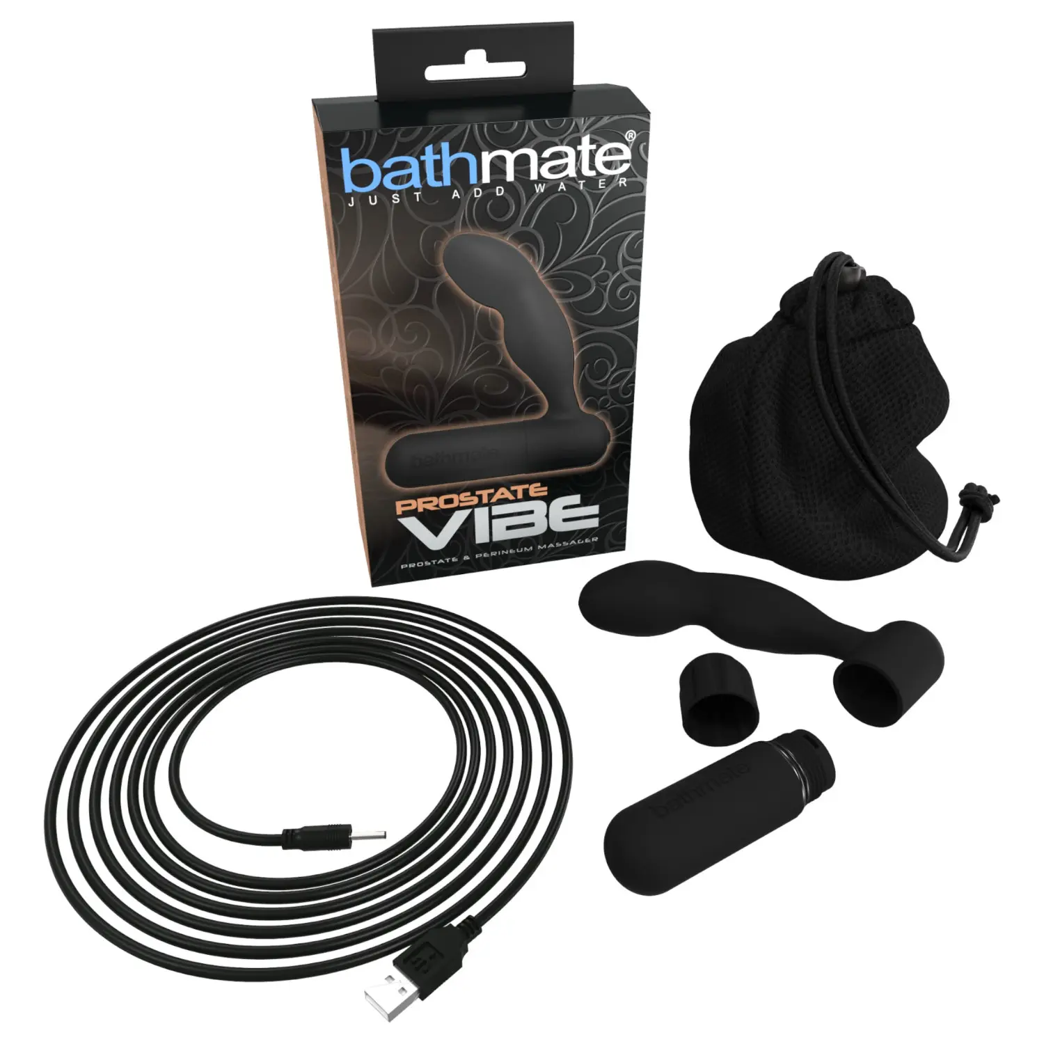 Bathmate Prostate Vibe - akumulátorový prostatický vibrátor (bronzový)