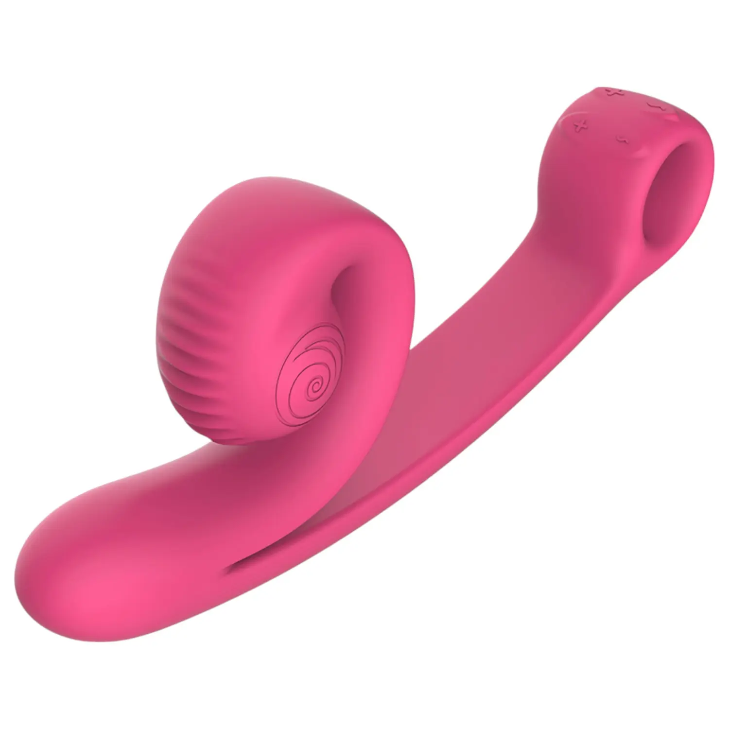 Snail Vibe Curve - 2v1 klitorální vibrátor (růžový)