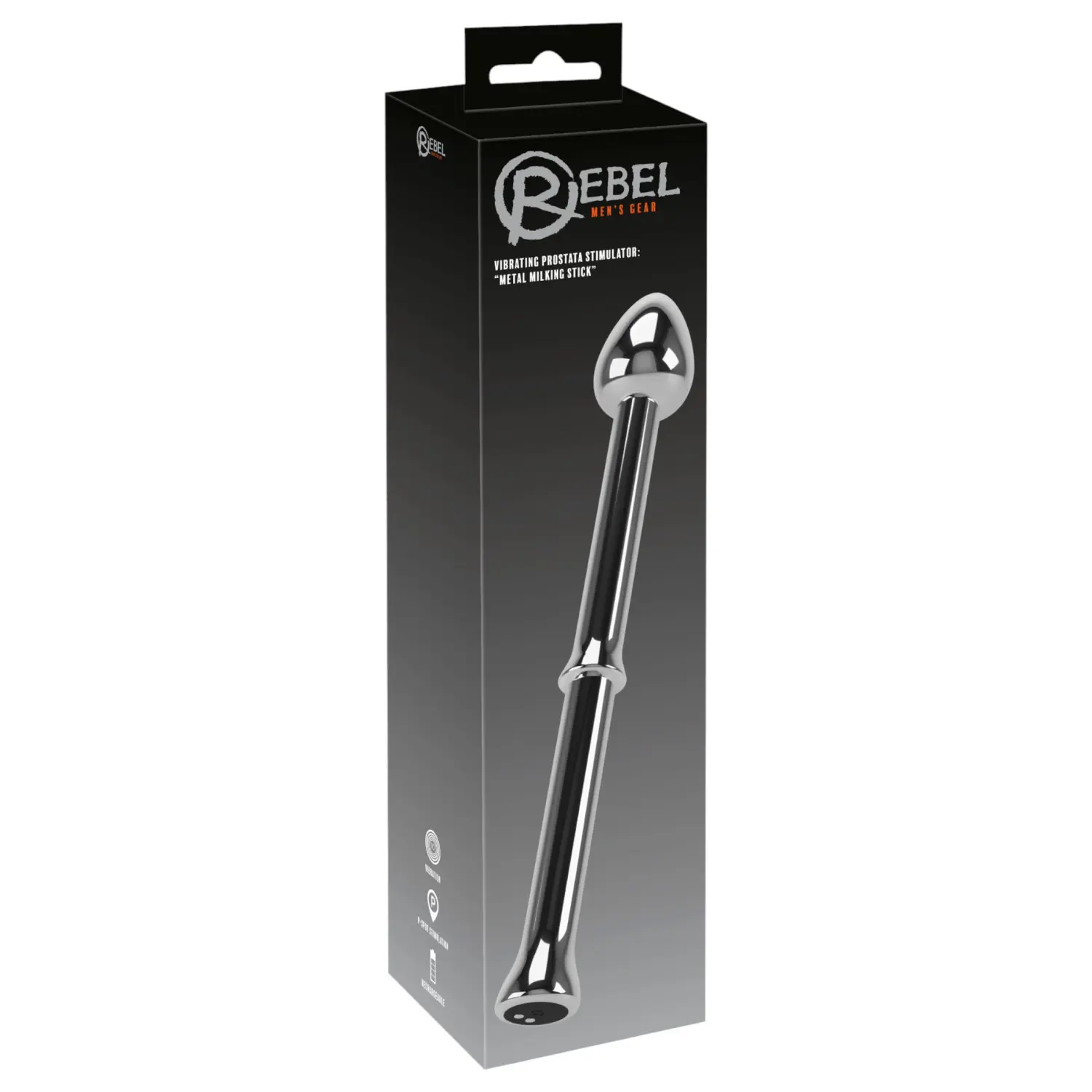 Vibrátor na prostatu Metal Milking Stick