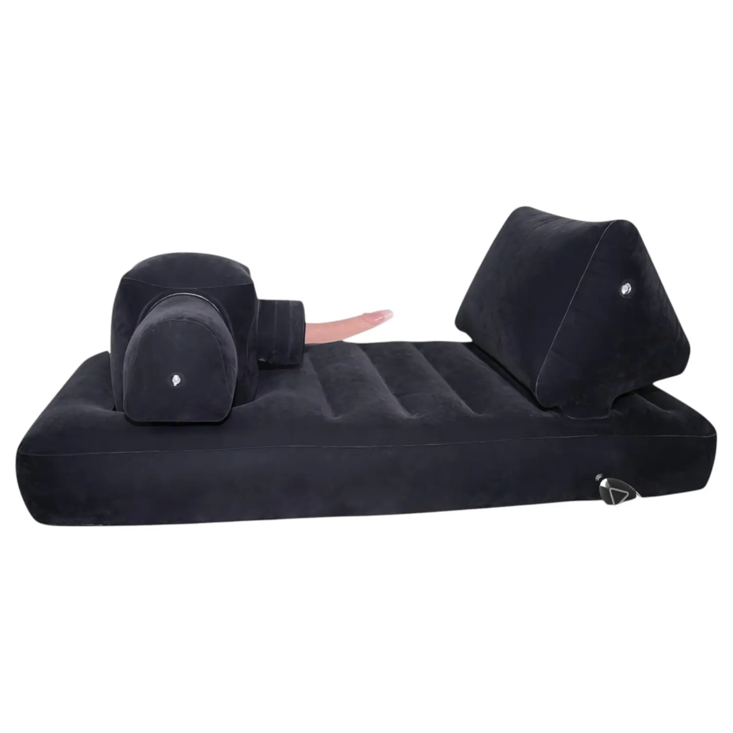 You2Toys Velvet Luxury - sexuální stroj, vestavěná postel (černá)
