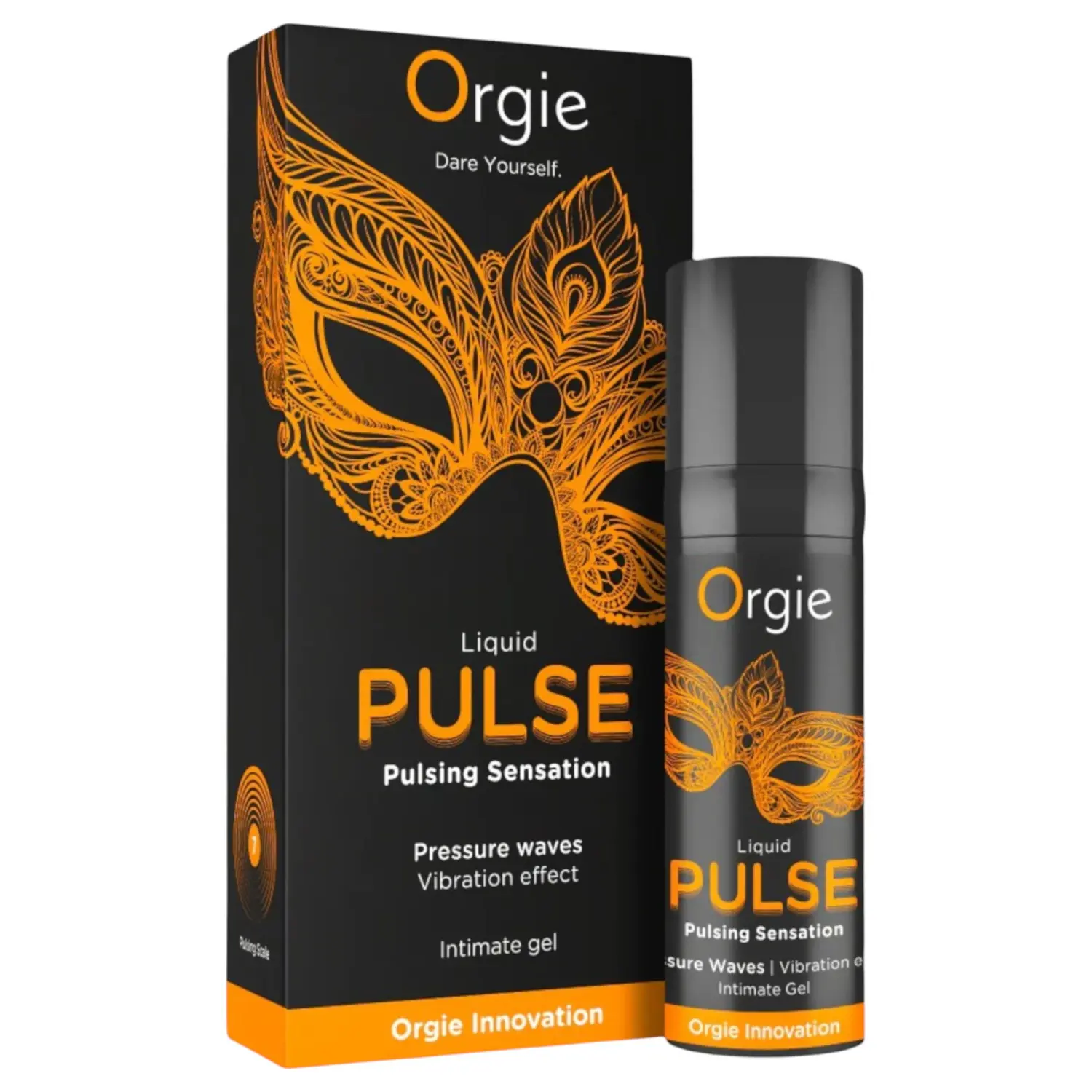 Slíbatelný stimulační gel Orgie Liquid Pulse, 15 ml