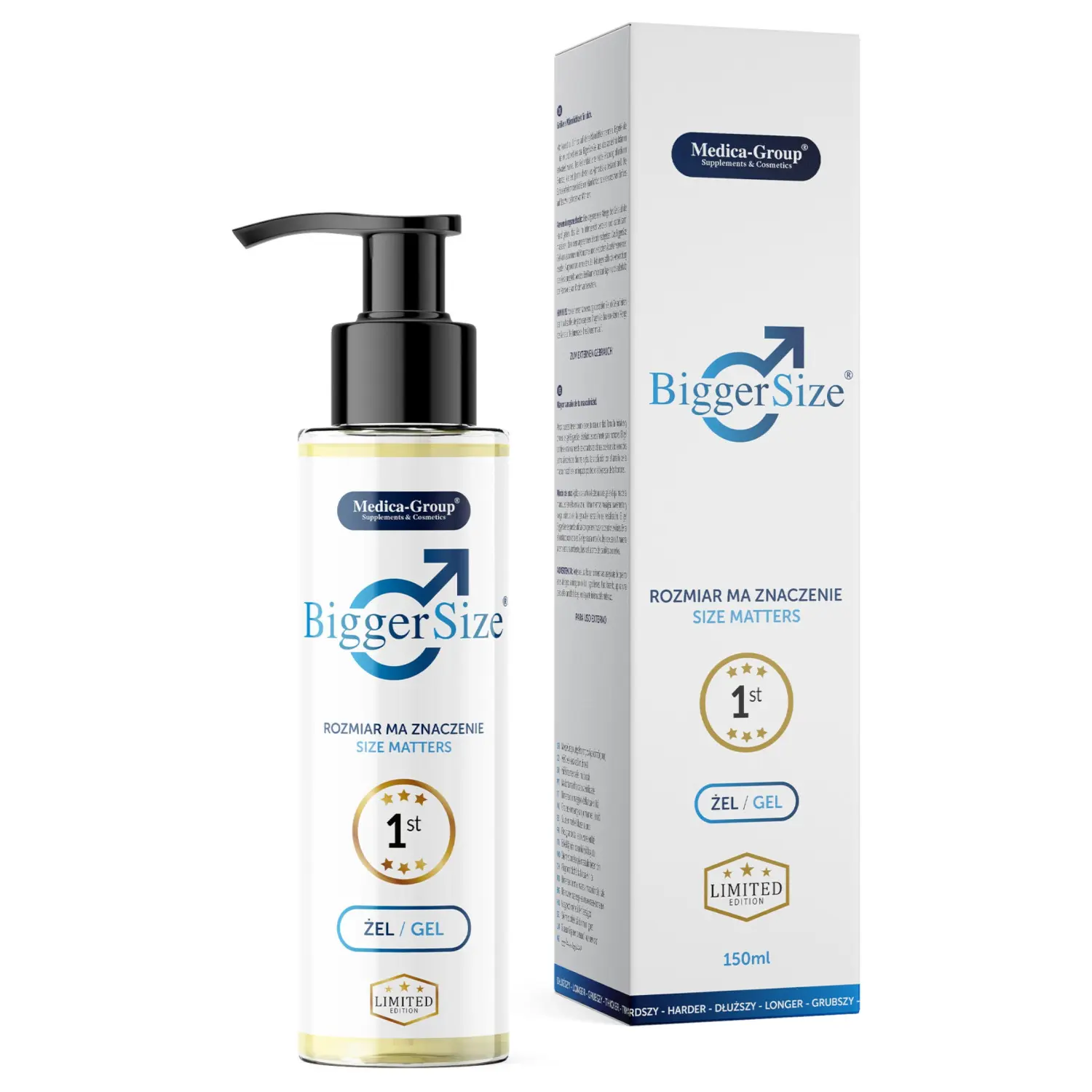 Medica-Group BigErection Gel pro posílení erekce 150 ml