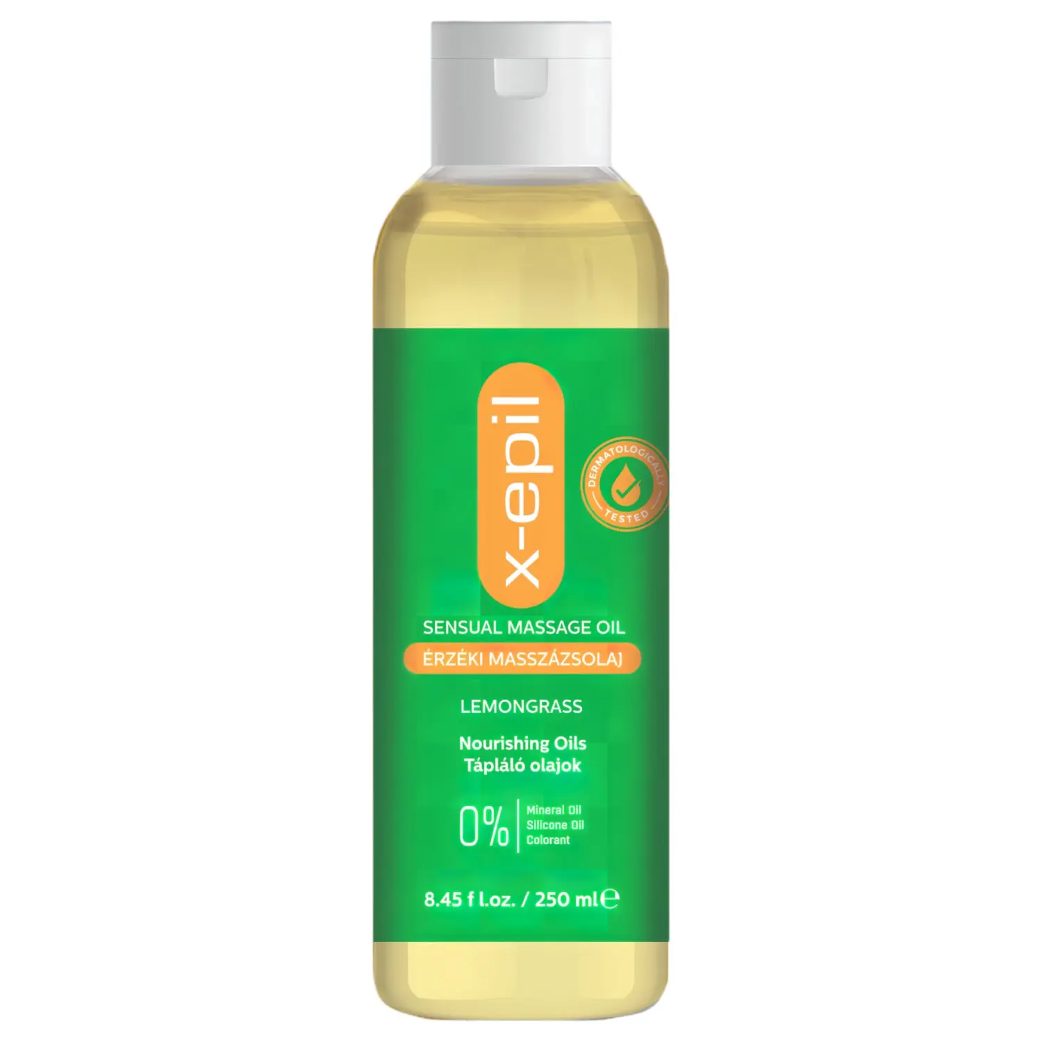 X-Epil - masážní olej - citrónová tráva - 250 ml