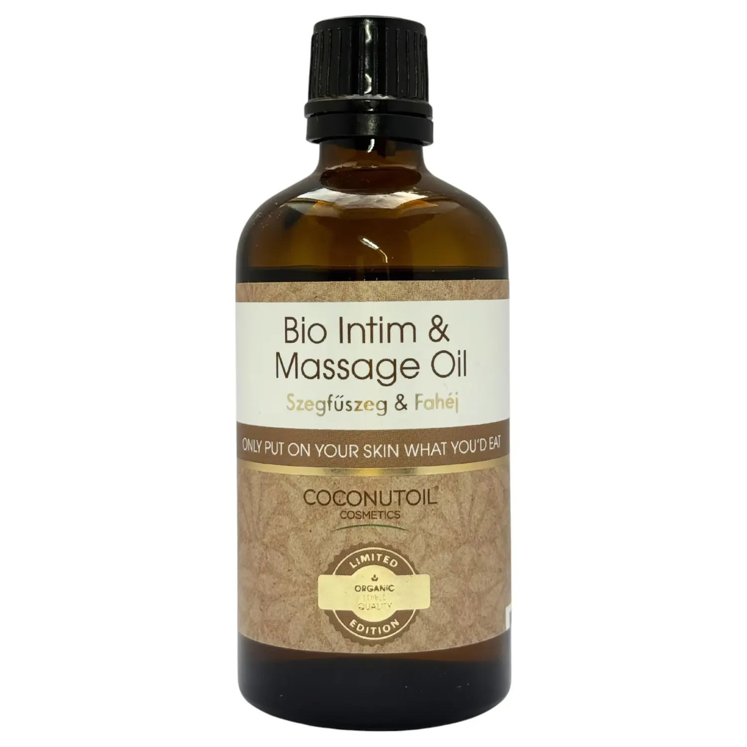 Coconutoil - bio intimní a masážní olej - hřebíček, skořice 80 ml