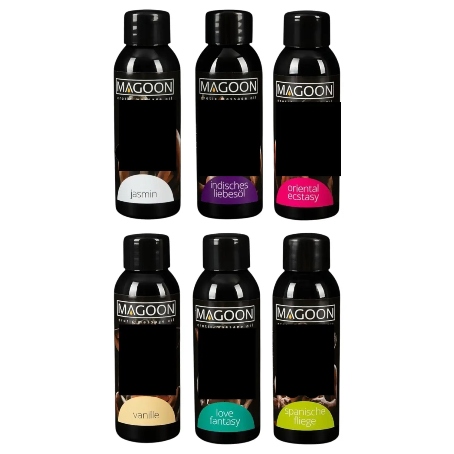 Sada masážních olejů MAGOON Pack of 6 x
