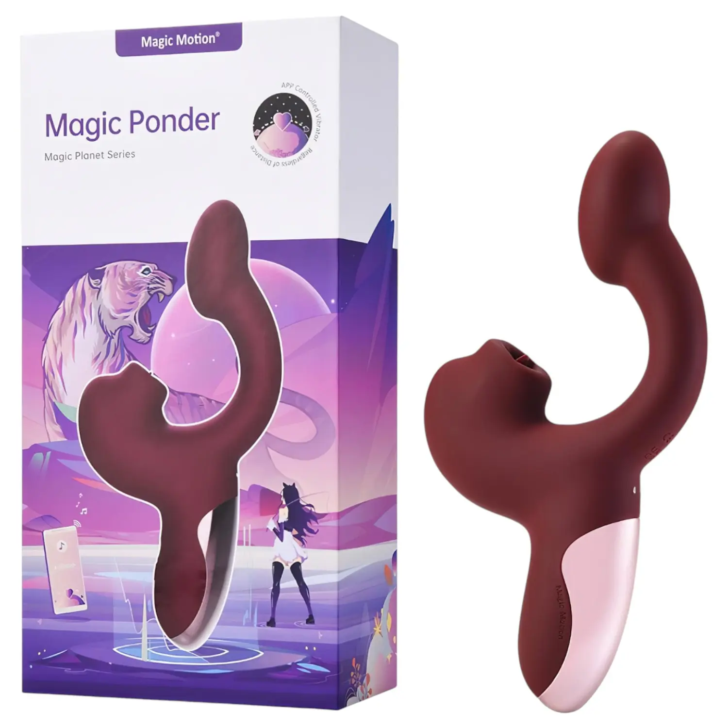 Vibrátor s králíčkem Magic Motion Magic Ponder