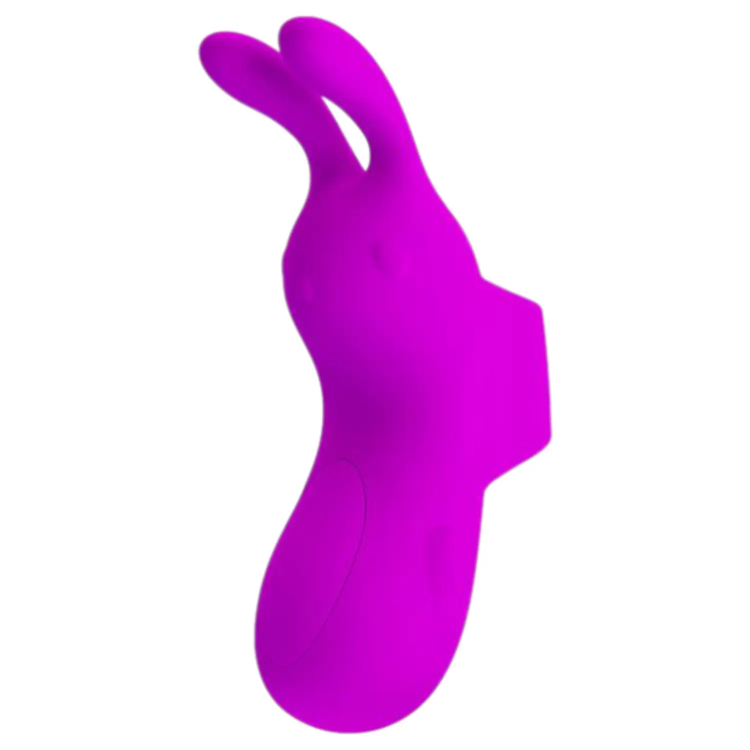 Pretty Love Bunny - králičkový prstový vibrátor (fialový)