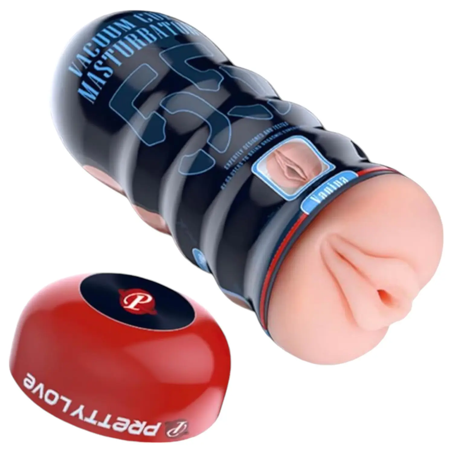 Masturbátor PRETTY LOVE VACUUM CUP Vagina tělový