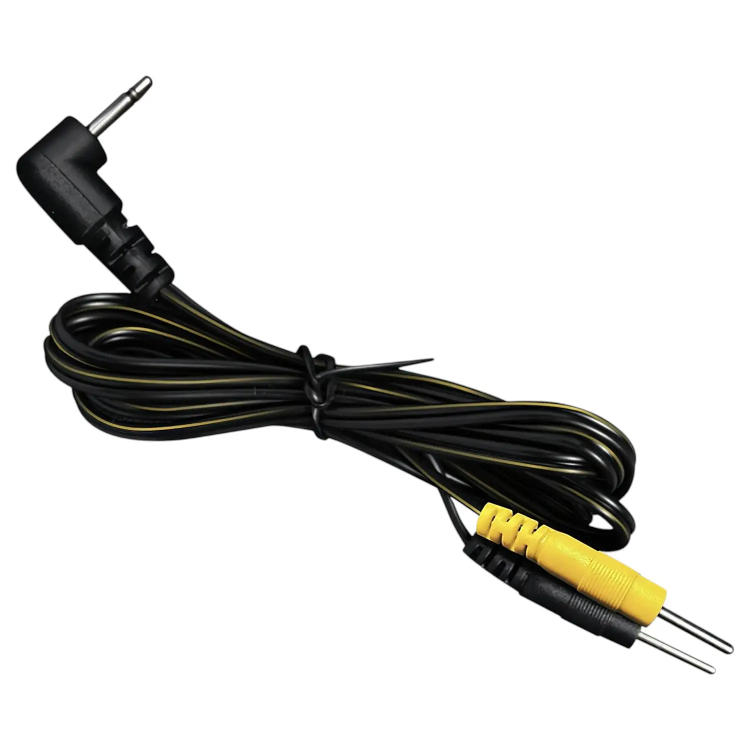 DG-LAB - elektrodový kabel z 2,5mm jacku na 2mm kolíky (černý)