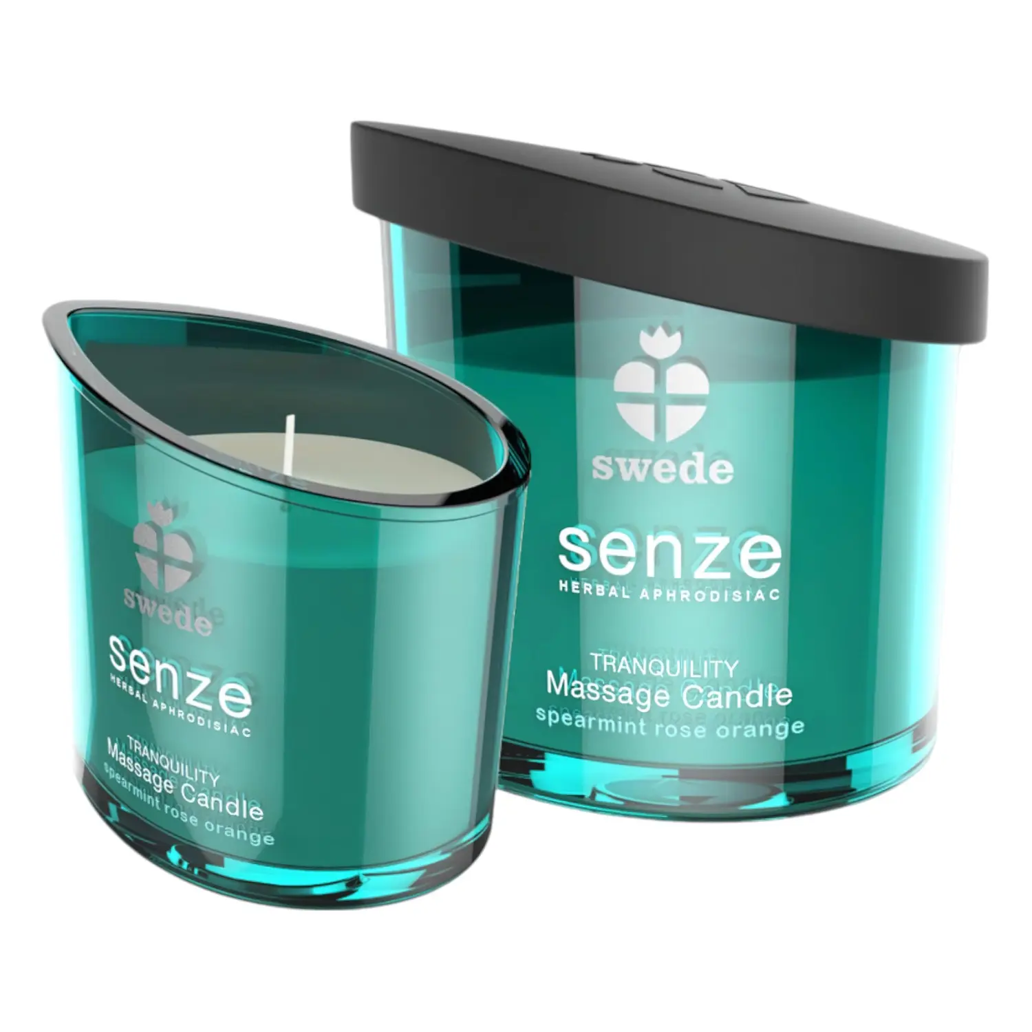 Swede Senze - masážní svíčka - růže a pomeranč - 50 ml