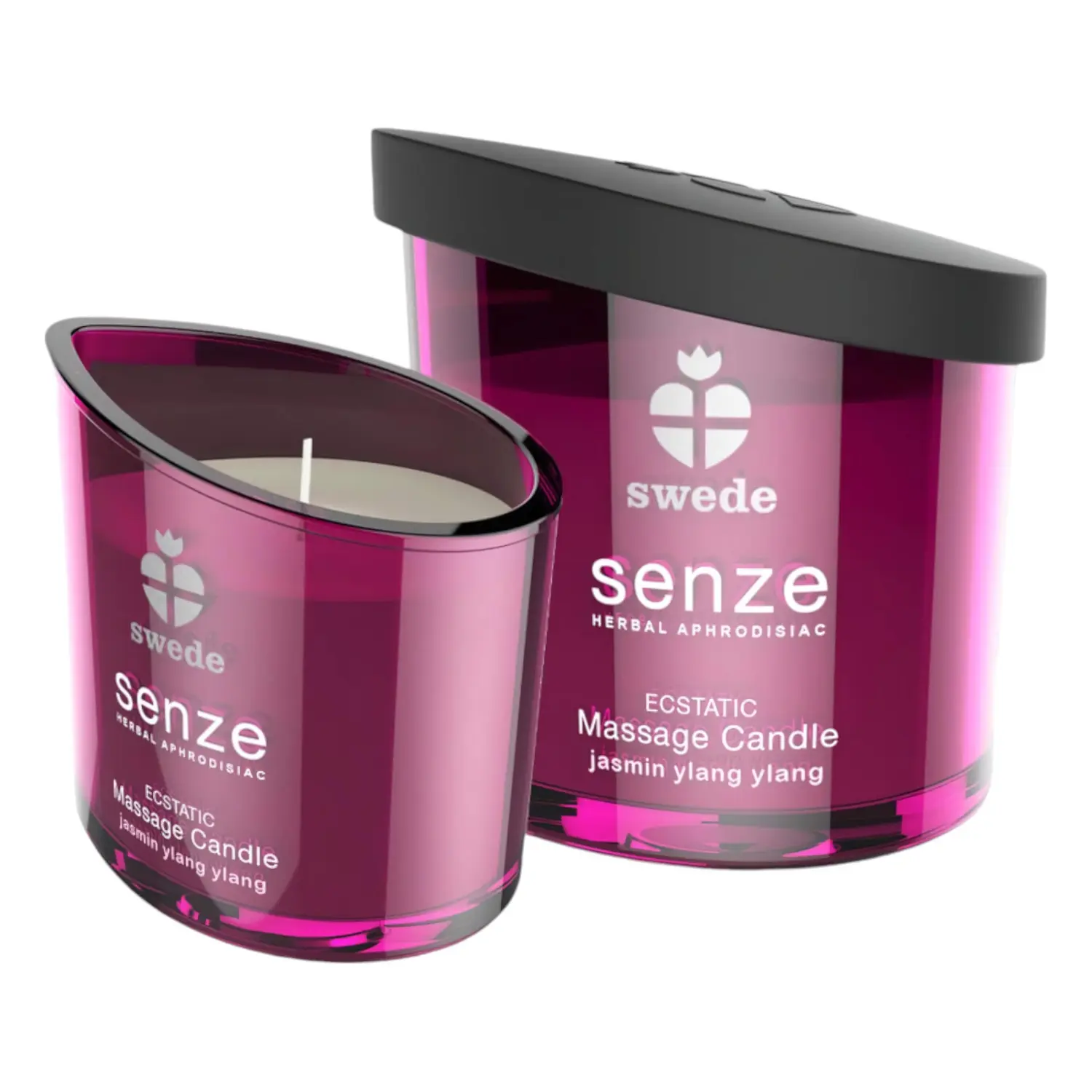 Swede Senze - masážní svíčka - jasmín, ylang-ylang - 50 ml