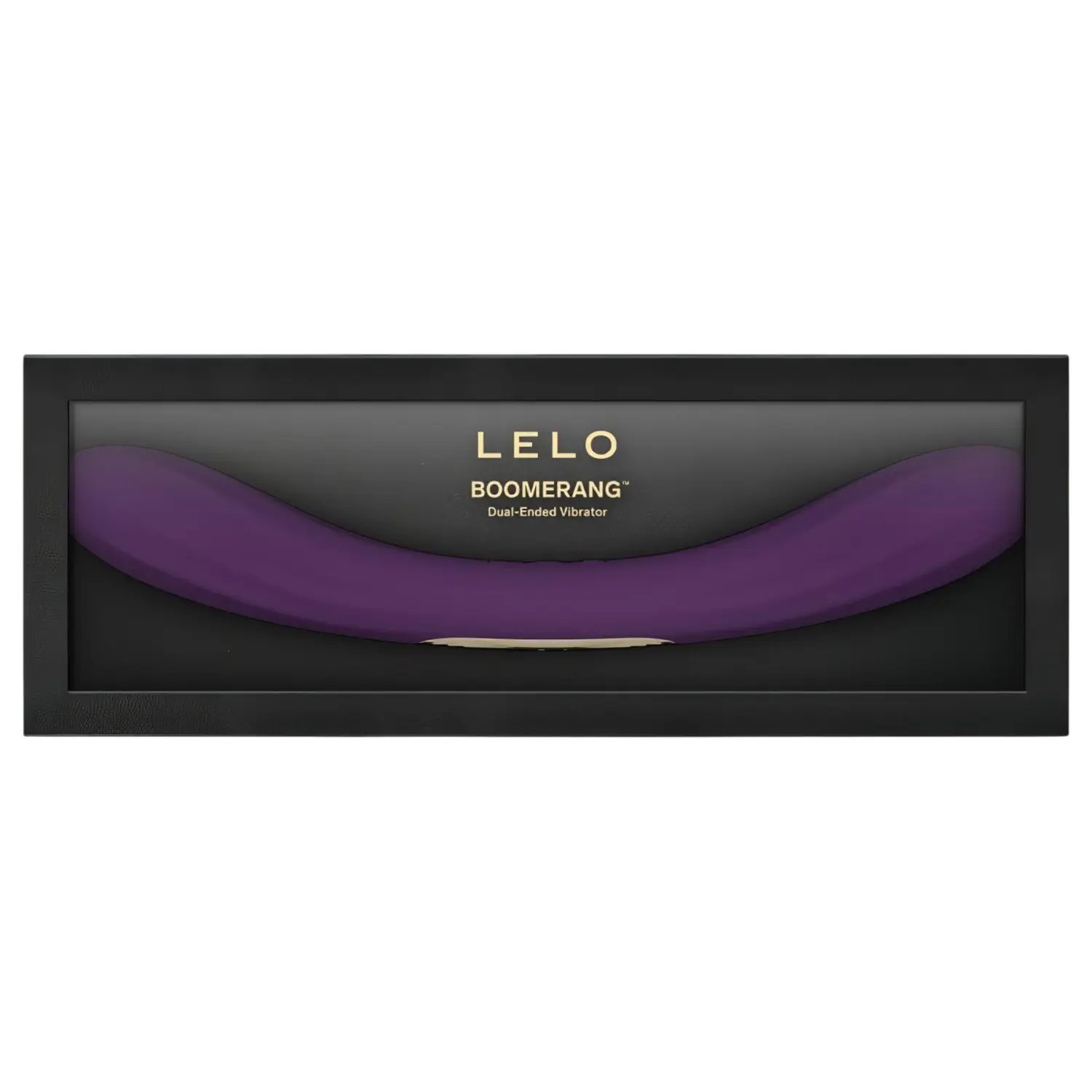LELO Boomerang - oboustranný vibrátor (fialový)