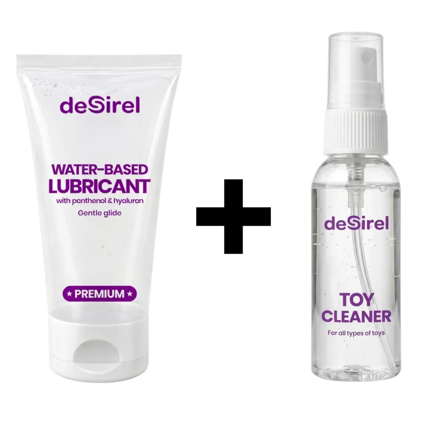 Čisticí a lubrikační gel Desirel (2 × 50 ml)