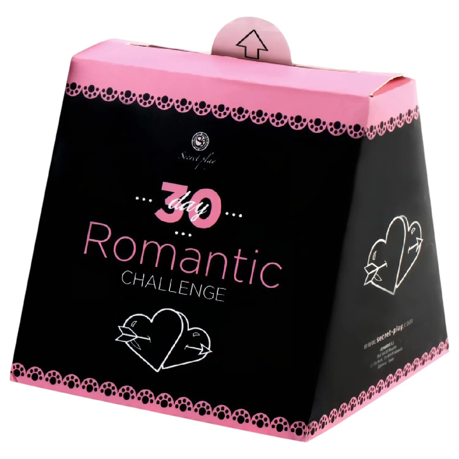 Secret Play 30denní romantická výzva - karetní hra romantické výzvy (anglicky, španělsky)