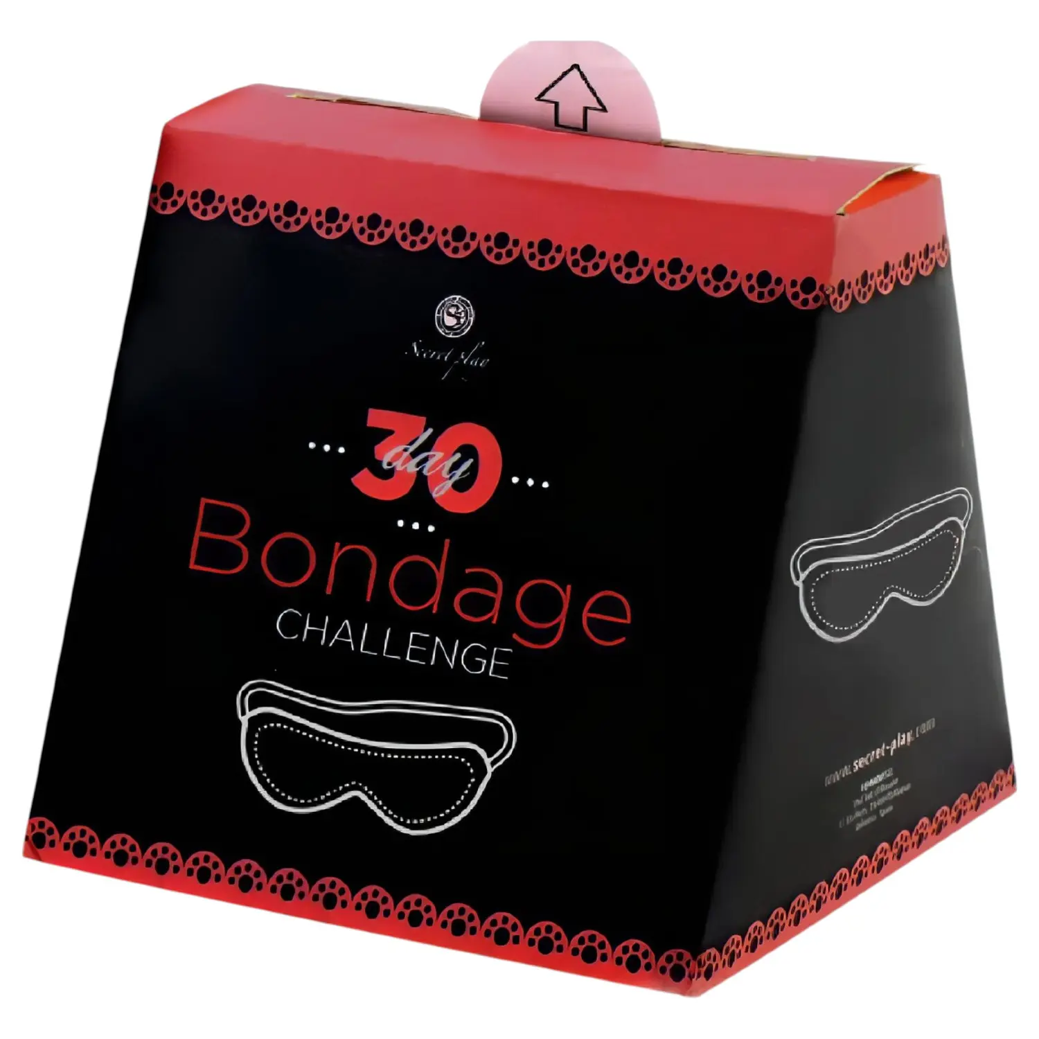 Secret Play 30denní Bondage Challenge - karetní hra s bondážní výzvou (anglicky, španělsky)