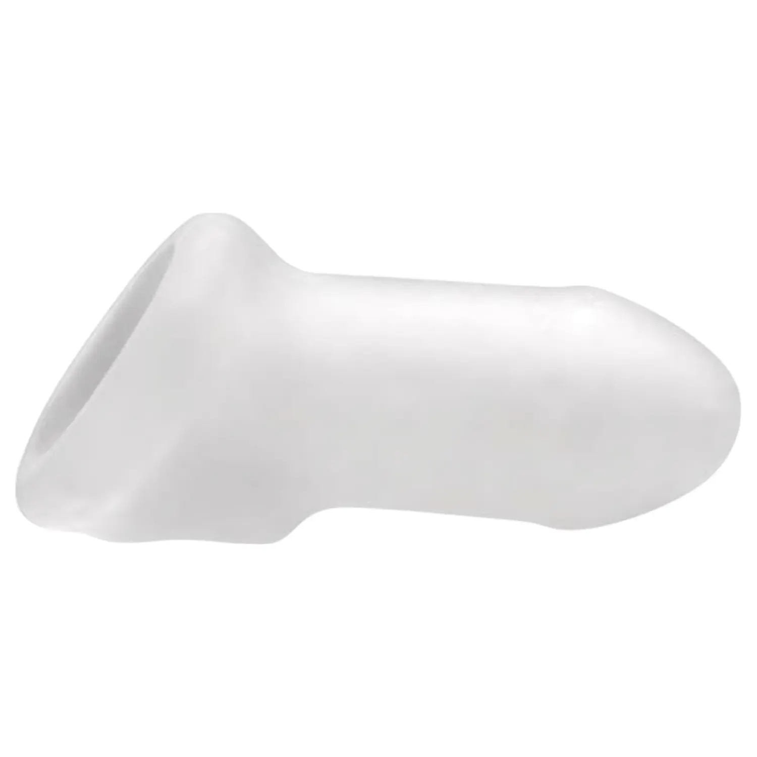 Perfect Fit - Fat Boy Thin - návlek na penis (10 cm, bílý)