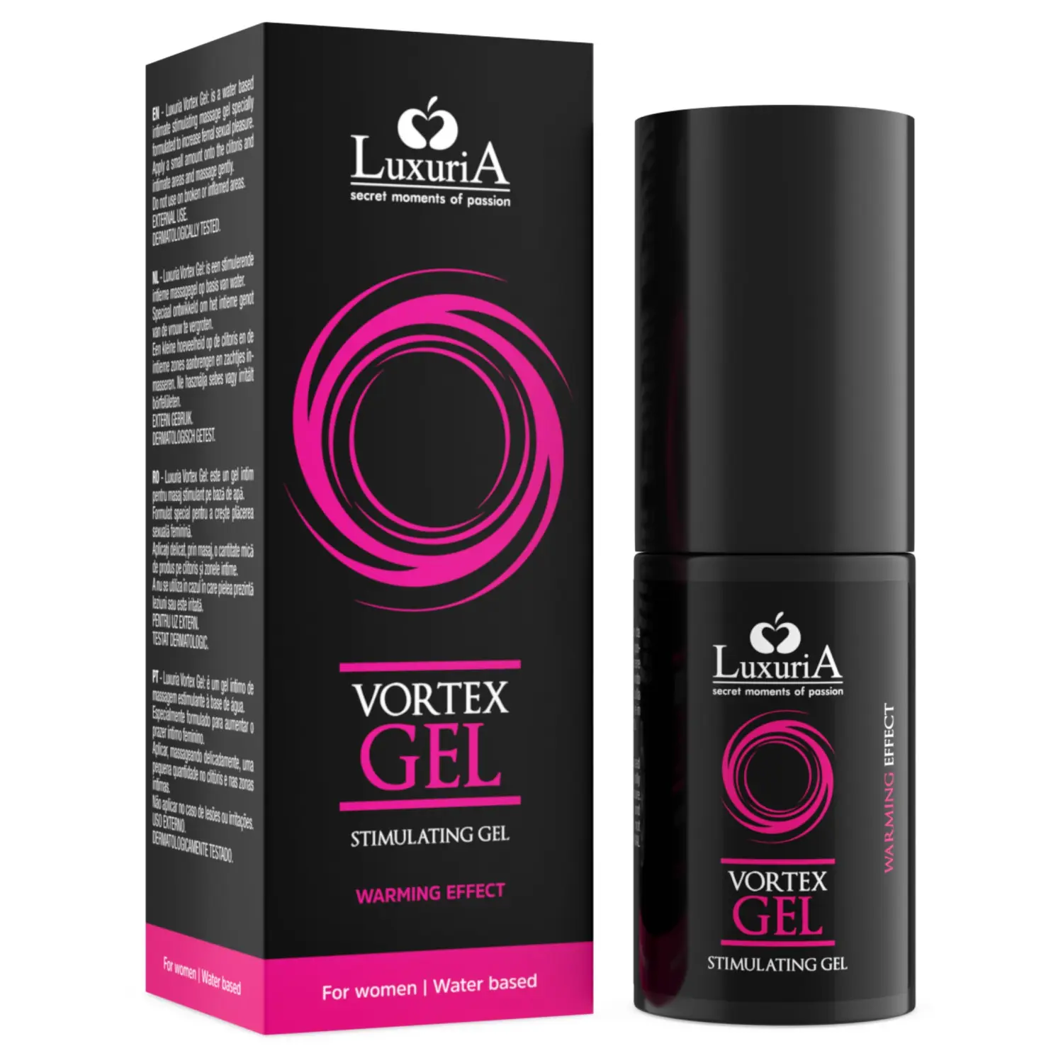 Intimateline Luxuria Vortex - stimulační gel pro ženy s hřejivým účinkem (30 ml)