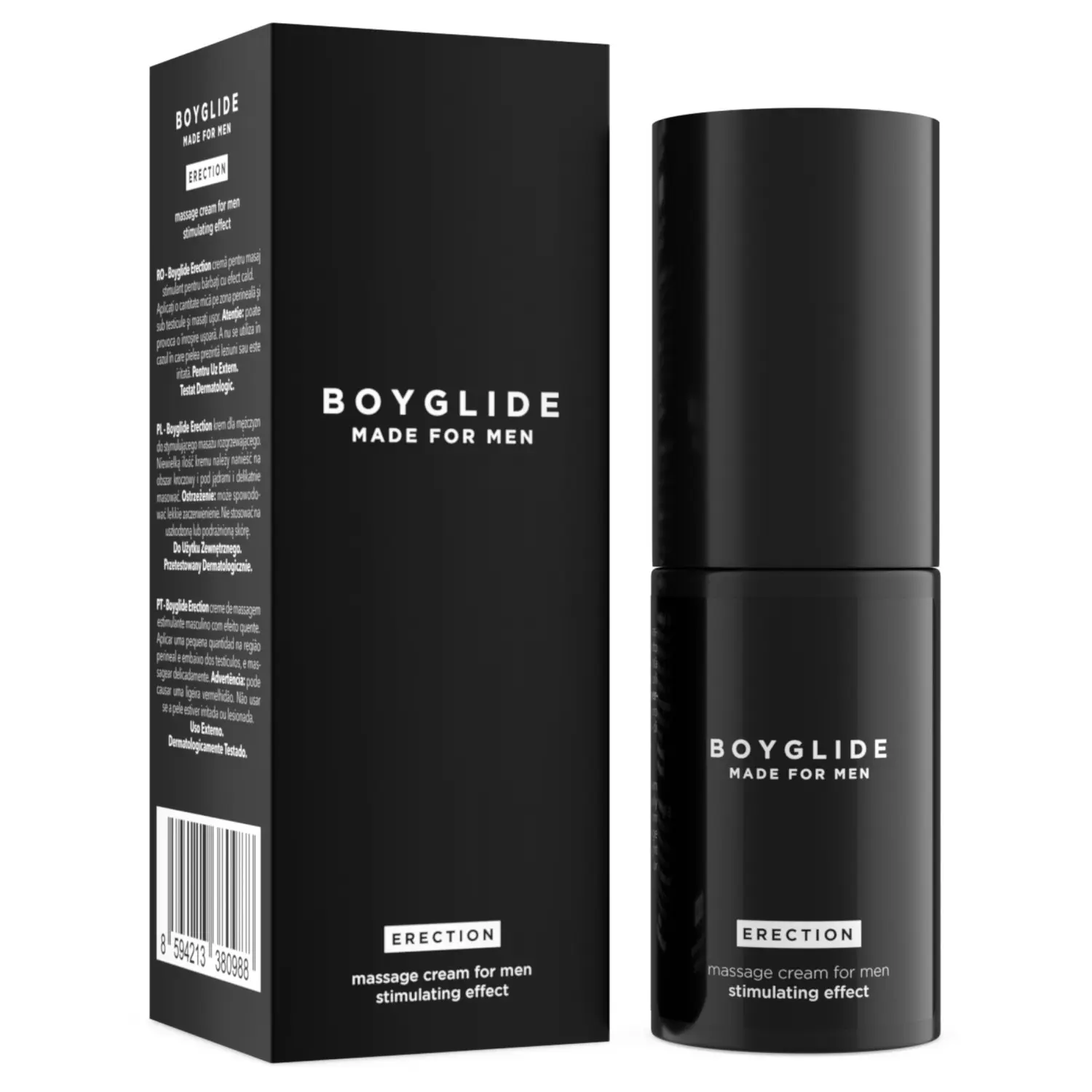 Intimateline Boyglide Erection - stimulační intimní krém (30 ml)
