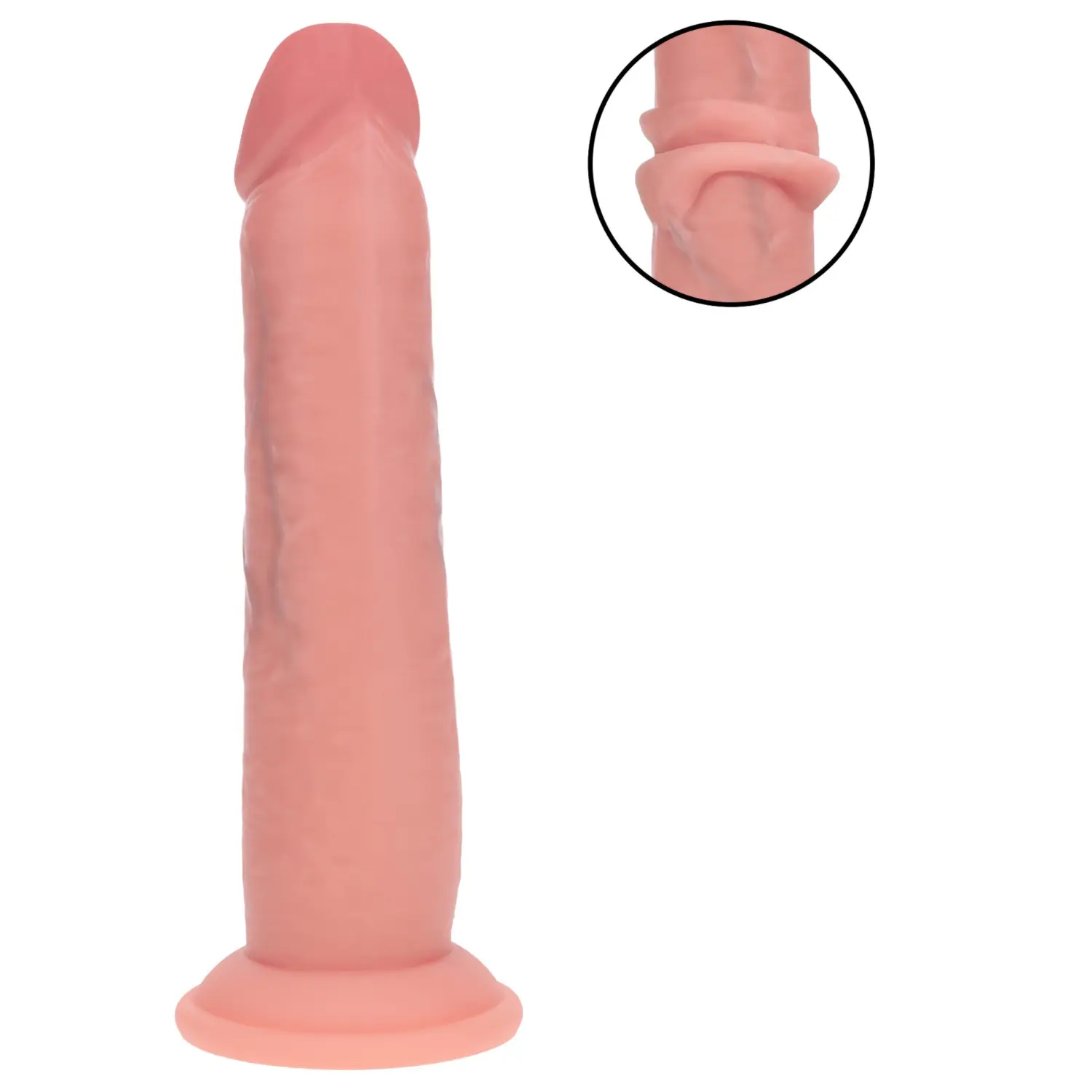RealRock - dvouhustotní realistické dildo (tělové) - 20,5 cm