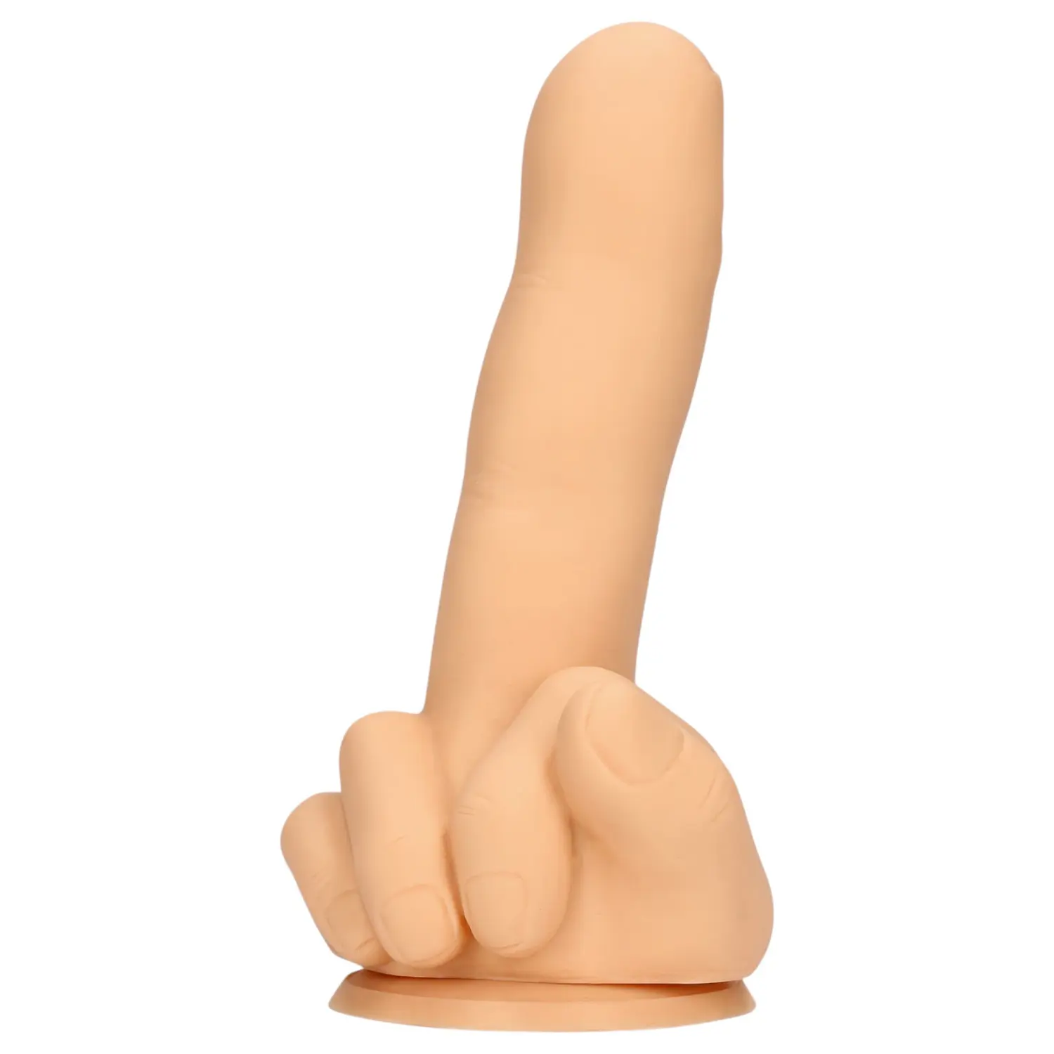 S-Line - dildo na prostřední prst (přírodní)