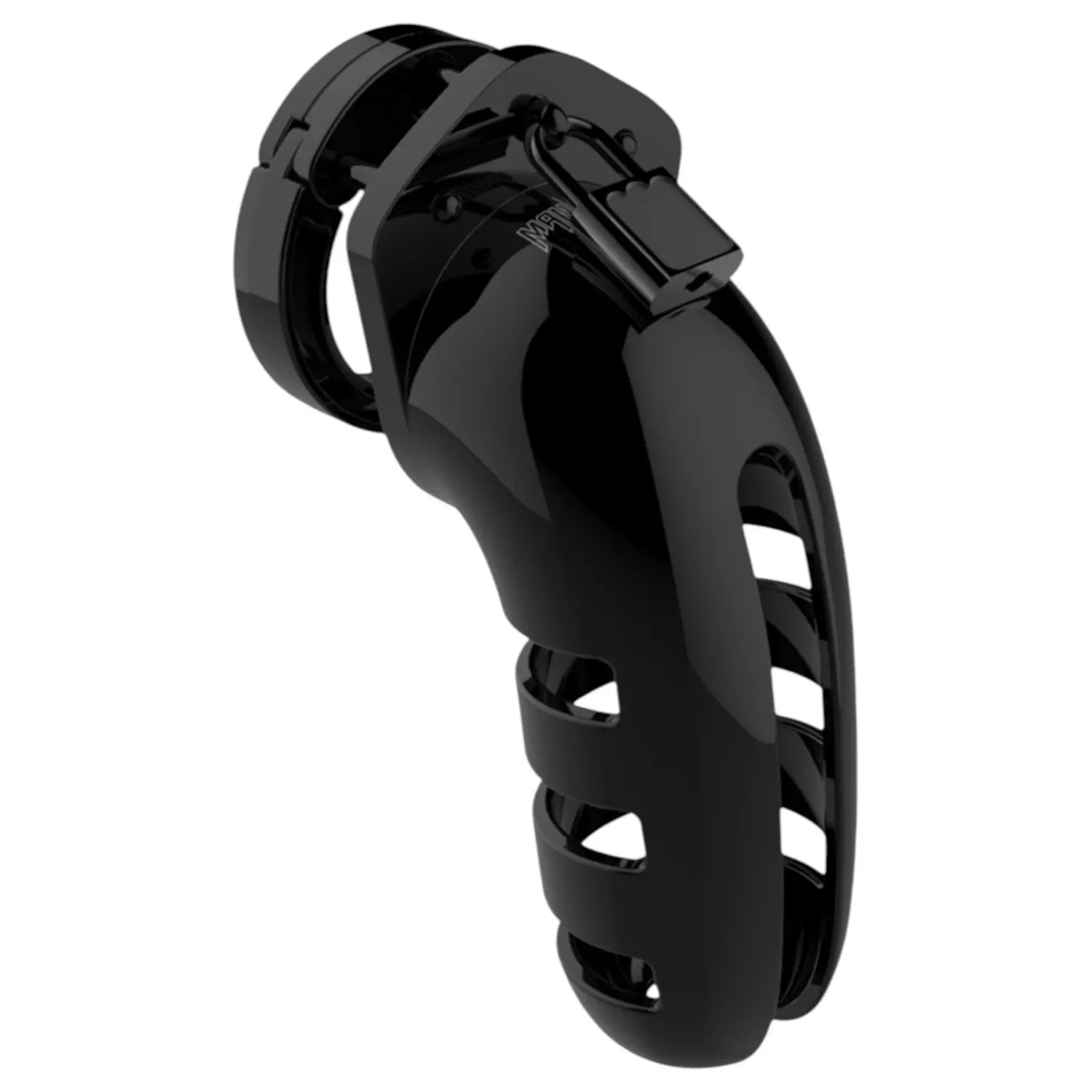 ManCage Model 06 - klec na penis pro muže (černá) - 14 cm