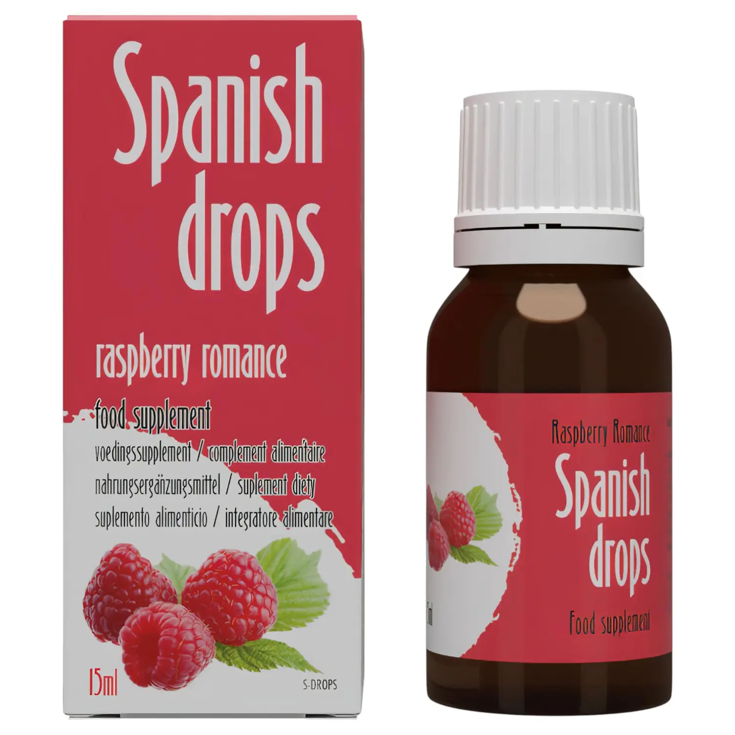 Španělské mušky RASPBERRY 15 ml