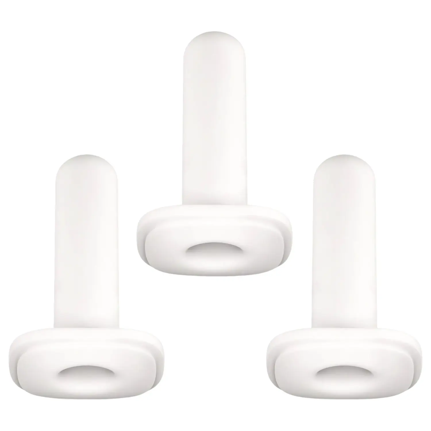 Kiiroo Onyx - masturbátor pouzdro - těsné provedení - 3 ks - bílá
