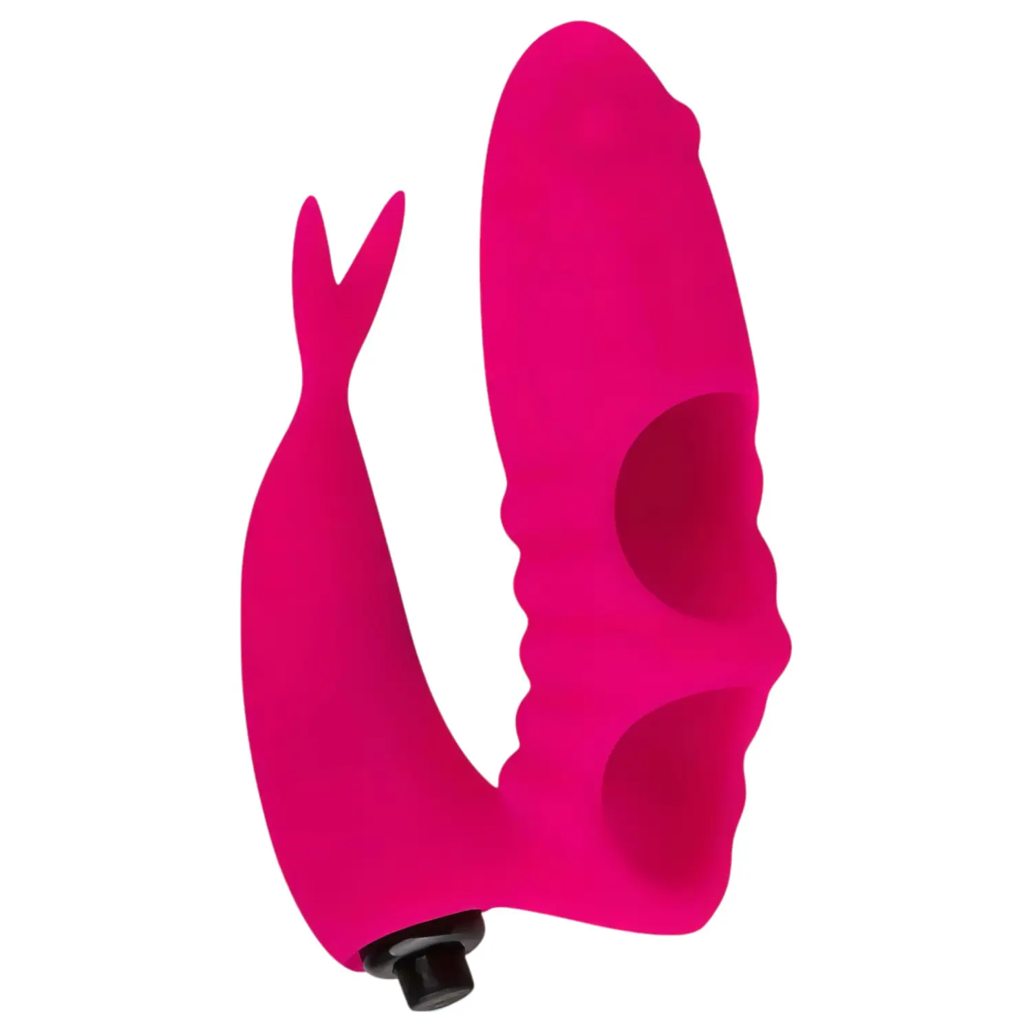 Easytoys - prstový vibrátor 2v1 - růžový