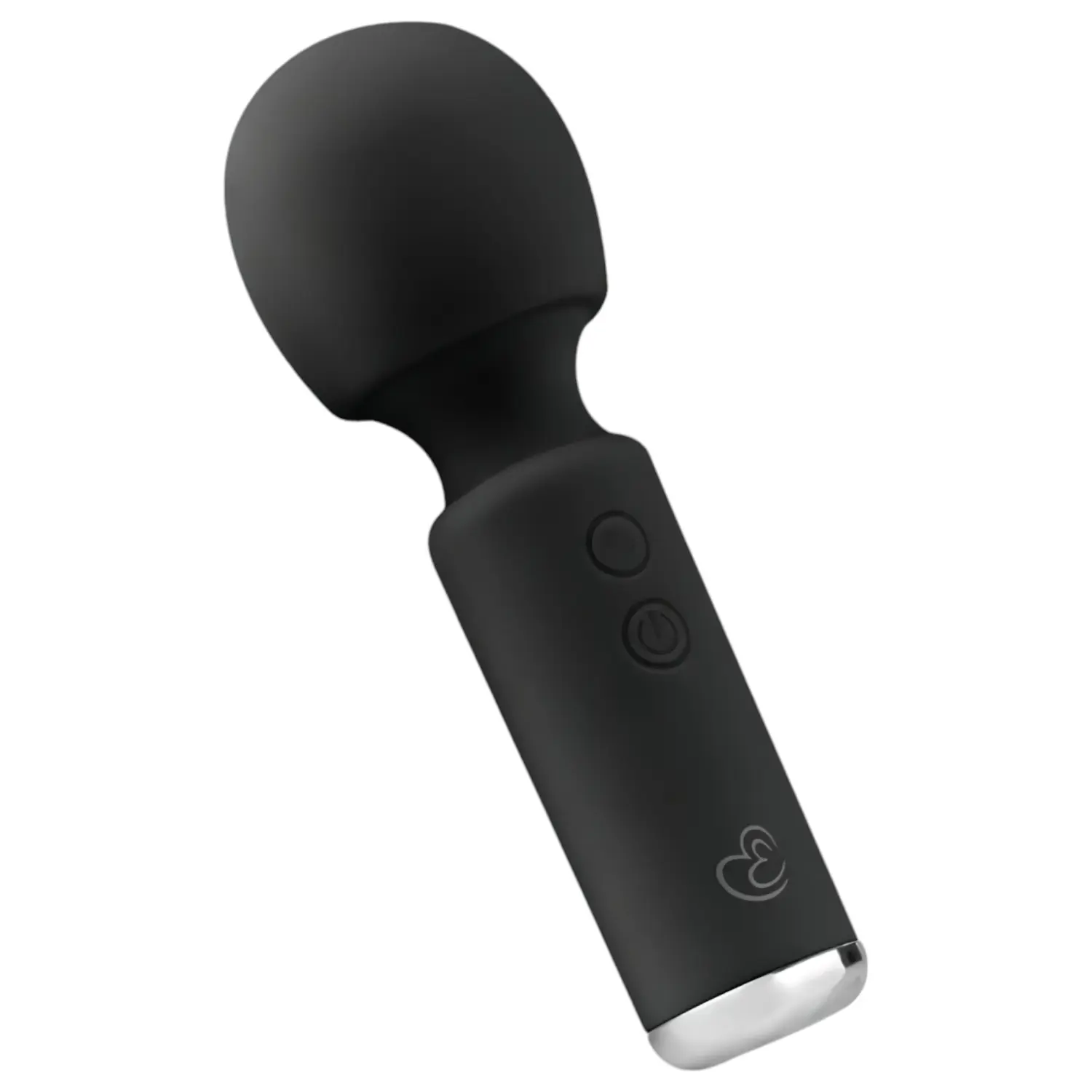 Easytoys - mini masážní vibrátor - dobíjecí - černý
