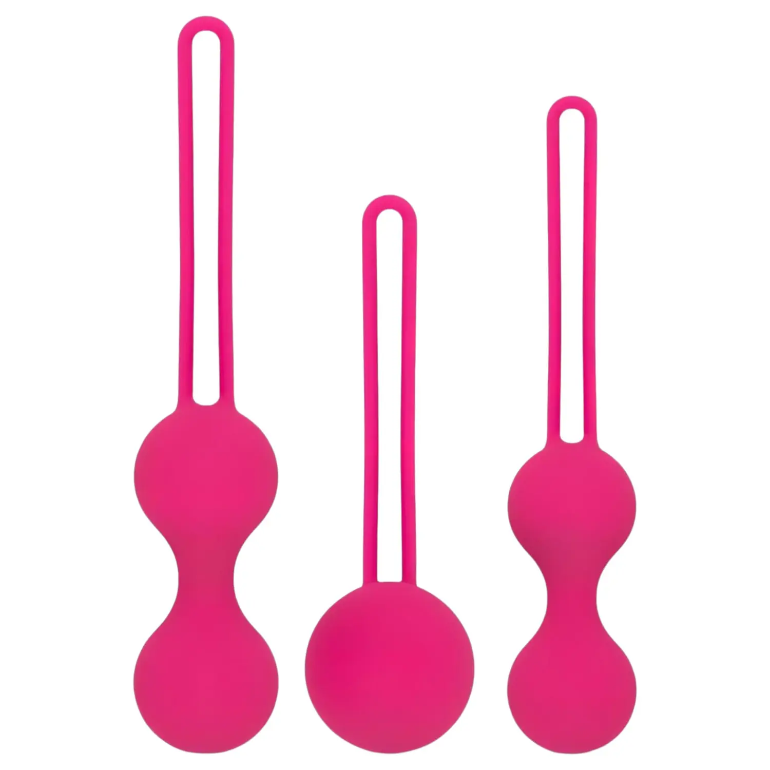 Easytoys - venušiny kuličky sada - 3 kusy - růžové