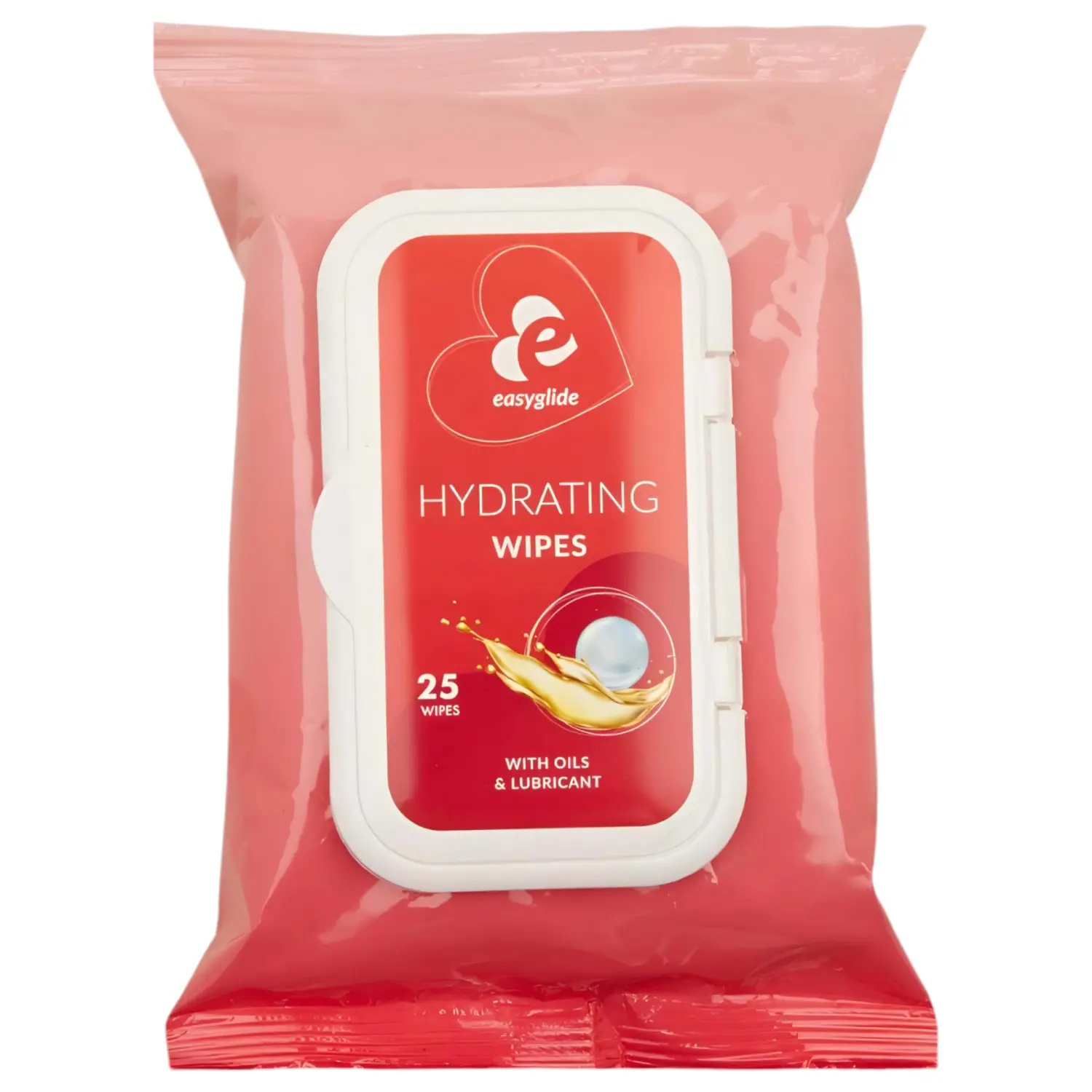 EasyGlide Hydrating Wipes with Lubricant and Oils