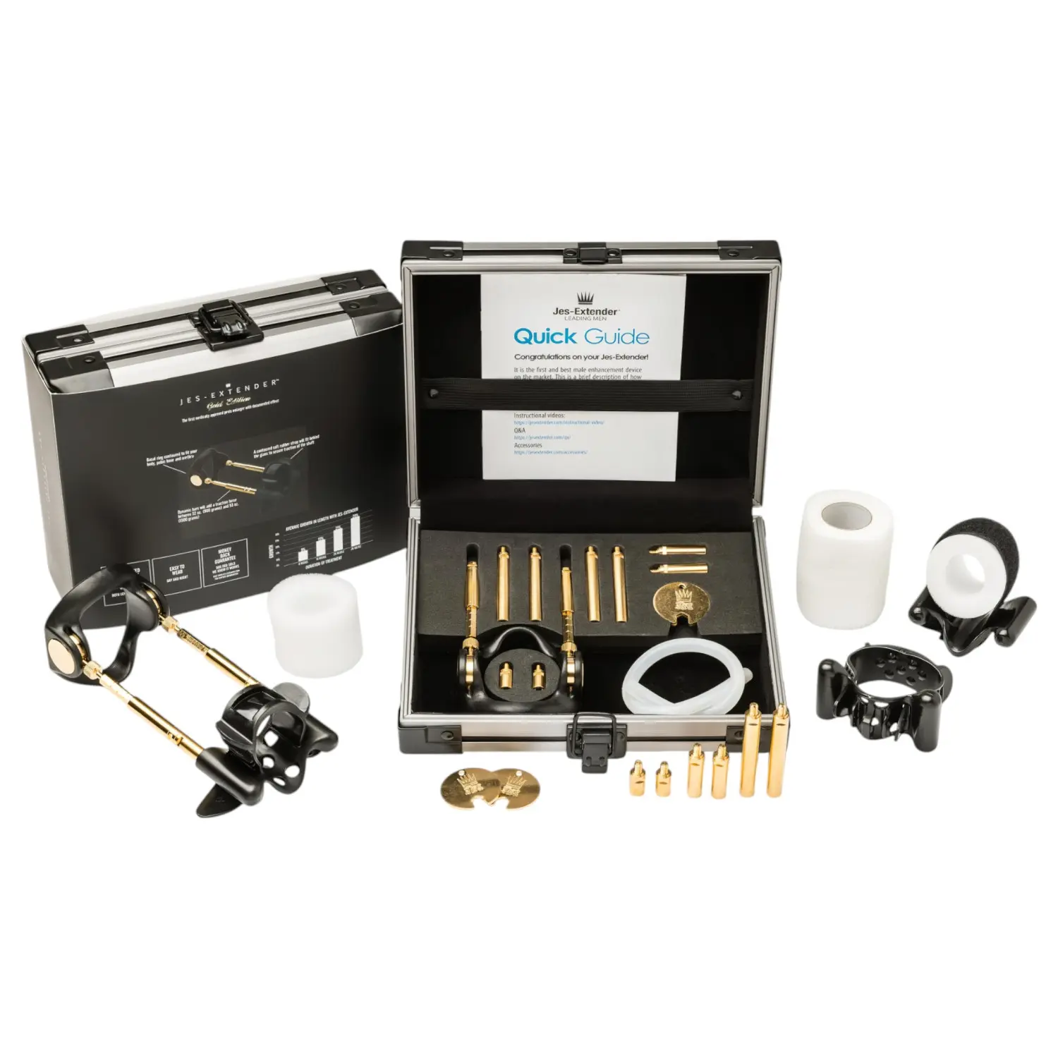 Jes-Extender - zlatý standard přístroje na zvětšení penisu (24K)