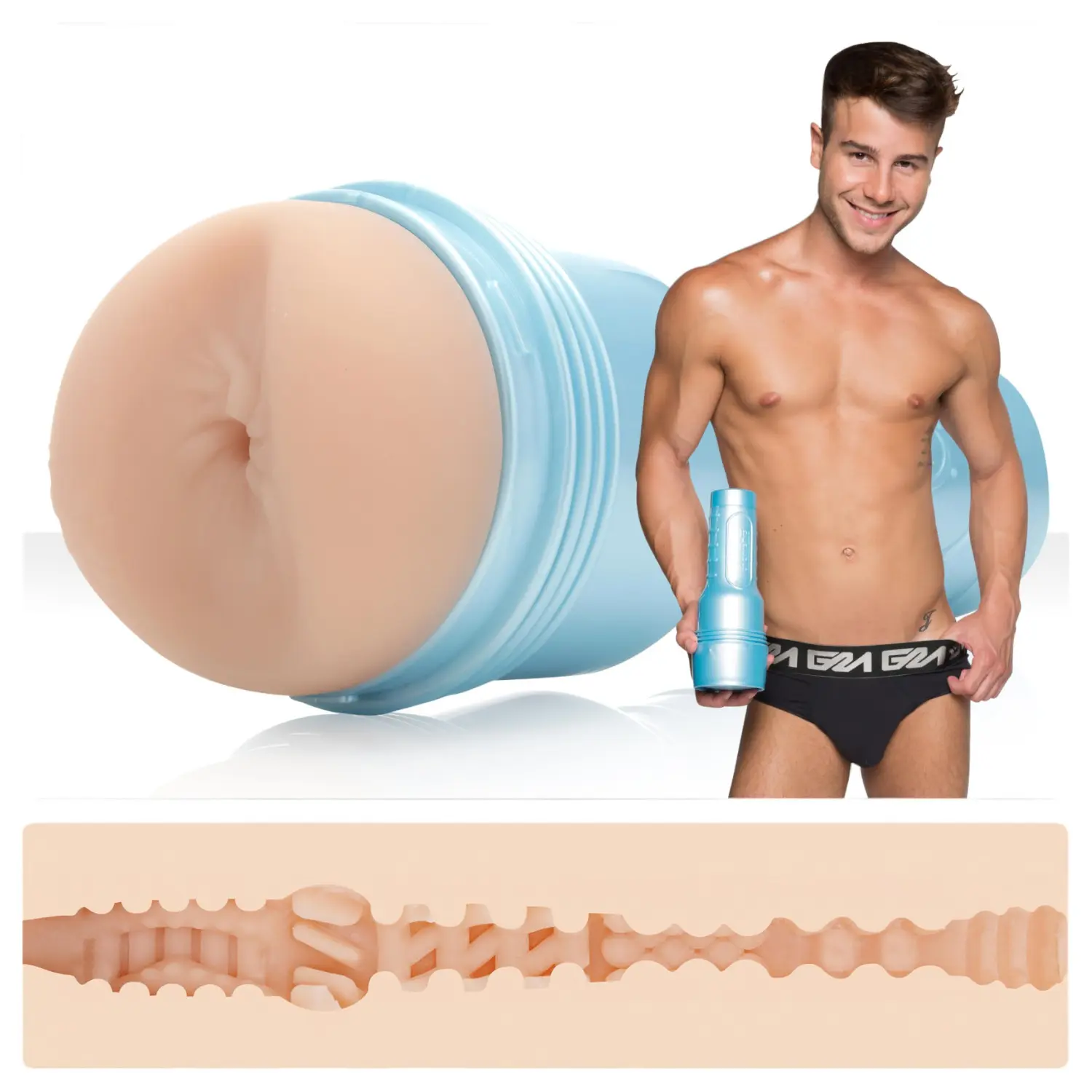FleshJack - masturbátor anální otvor Allen King - realistický