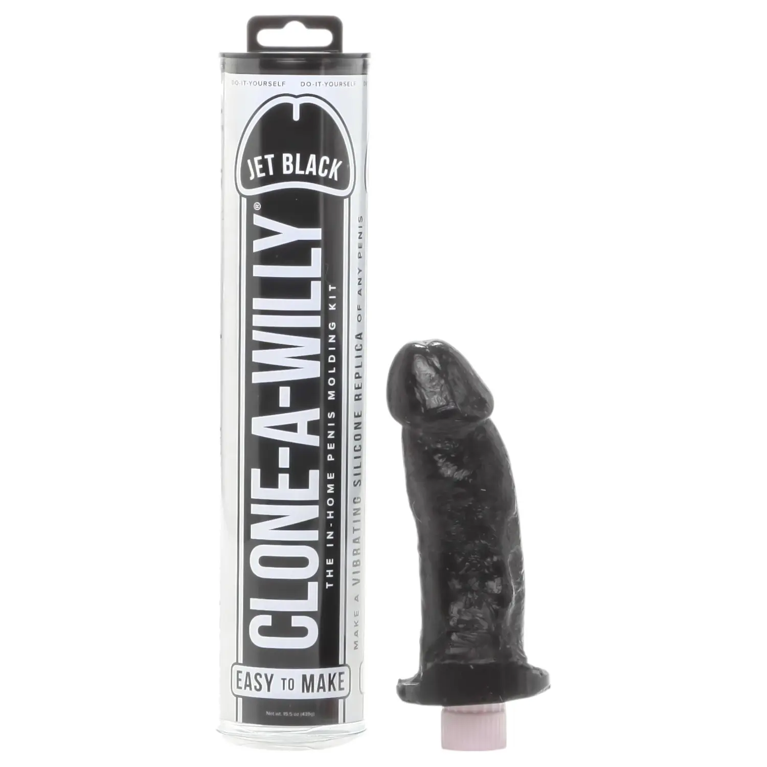 Clone-a-Willy - sada na otisk penisu s vibrátorem - černá