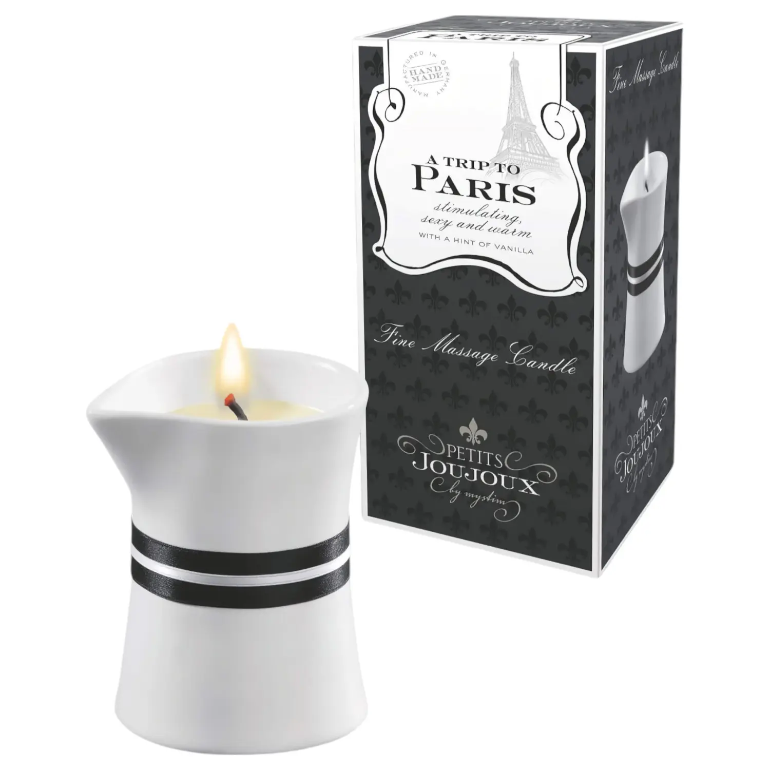 Petits Joujoux - masážní svíčka - vanilka santalové dřevo - 120 ml