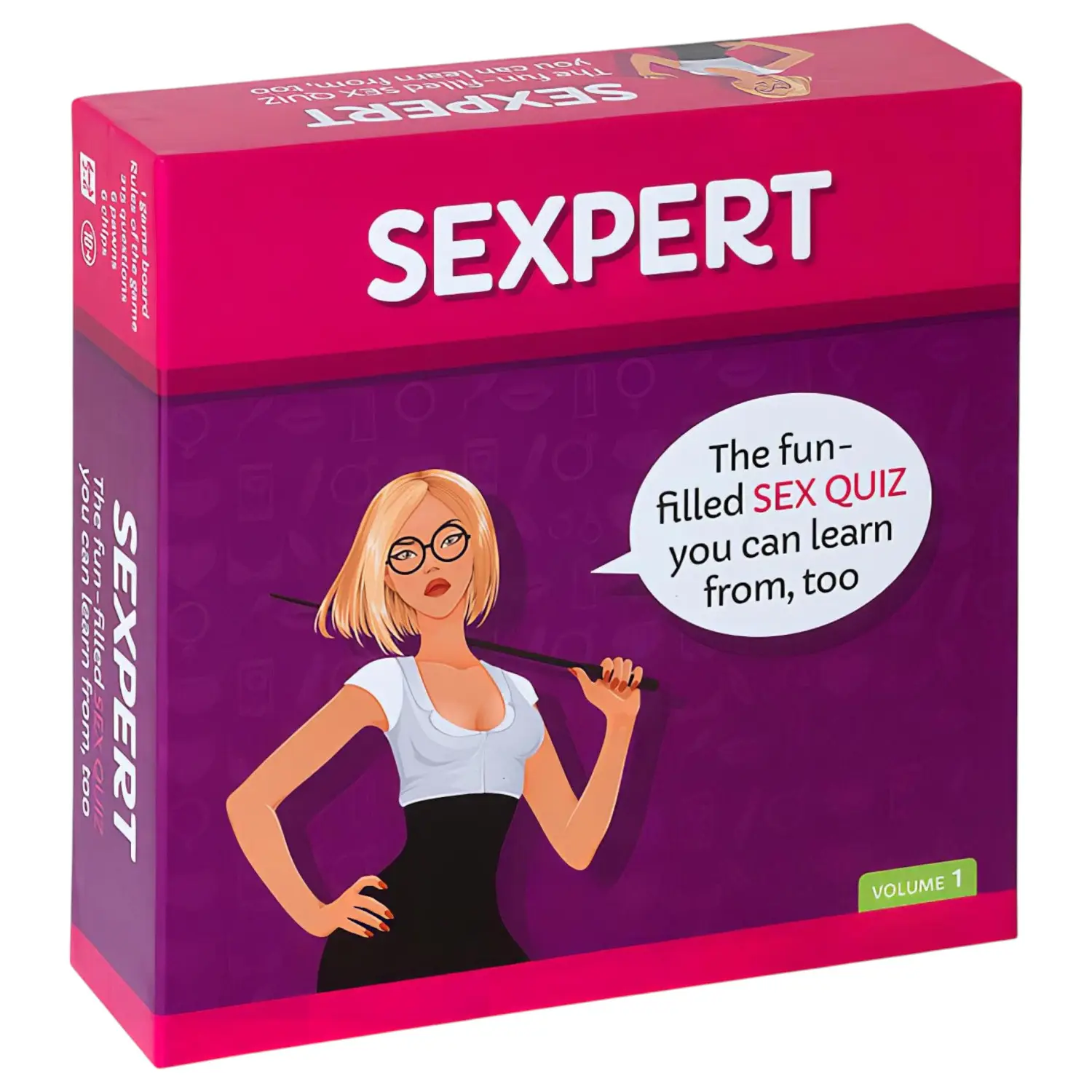 tease & please - Sexpert - zábavná sexuální kvízová společenská hra (v angličtině)