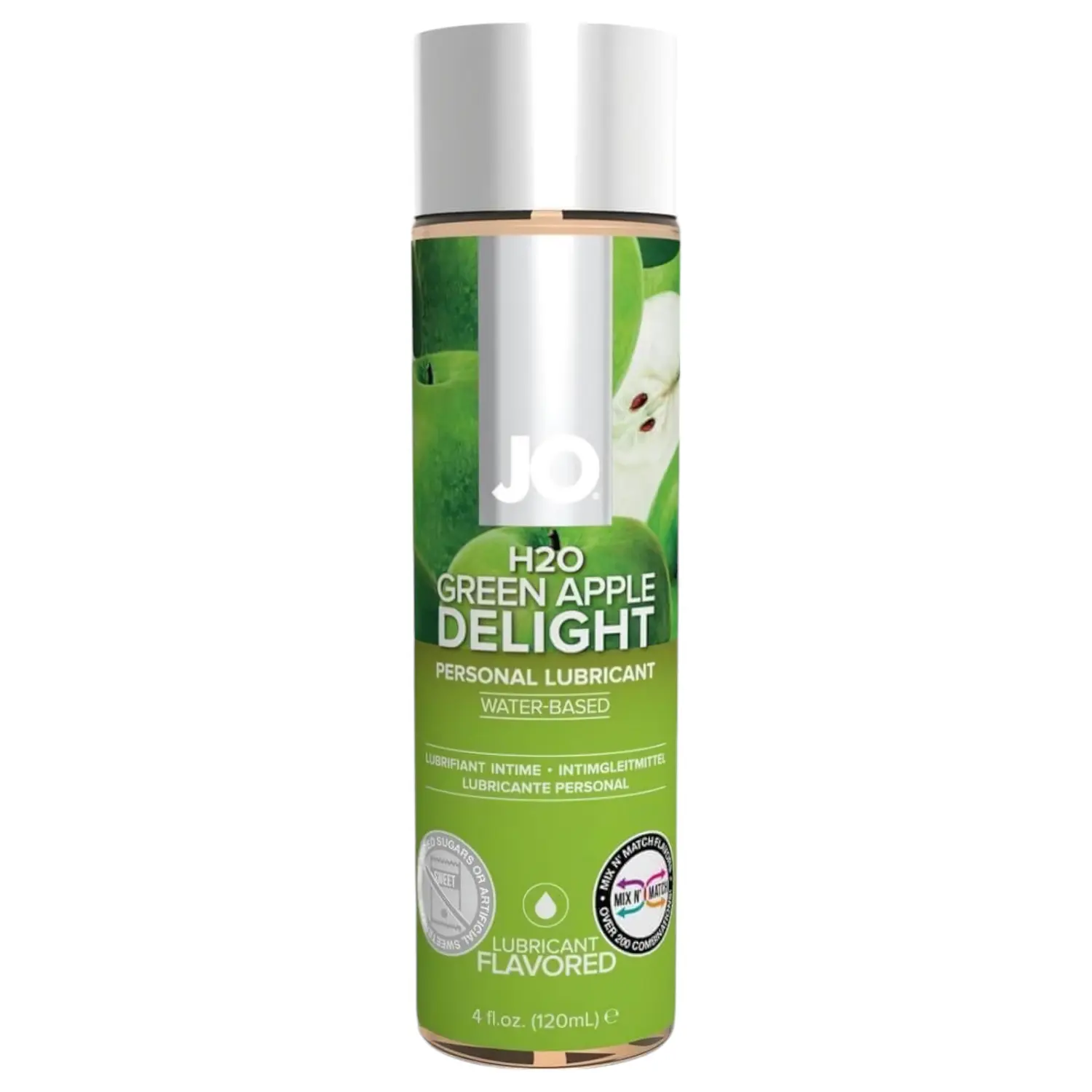 System JO - H2O - lubrikant na vodní bázi - se zeleným jablkem (120 ml)