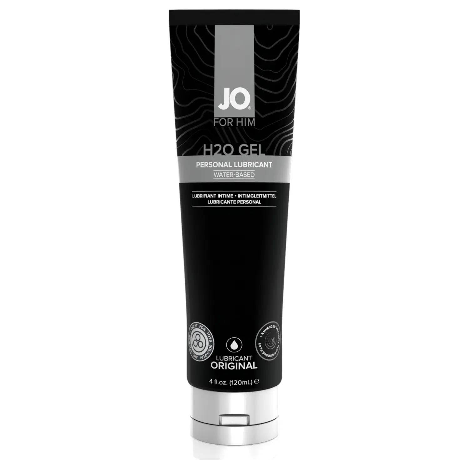 Masturbační a lubrikační gel System JO H2O For Him, 120 ml
