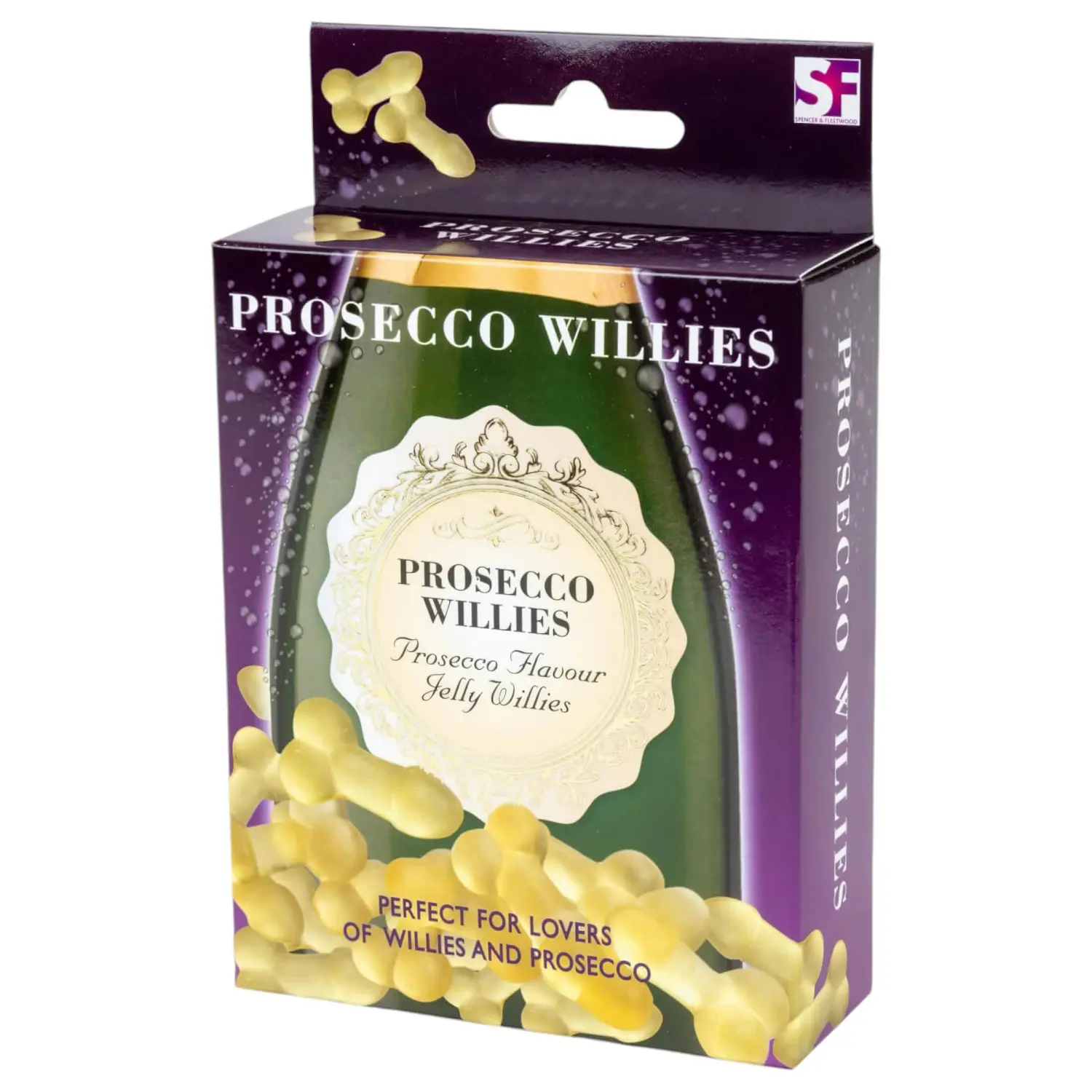 Prosecco Willies - želé v podobě penisů s příchutí prosecca (120 g)