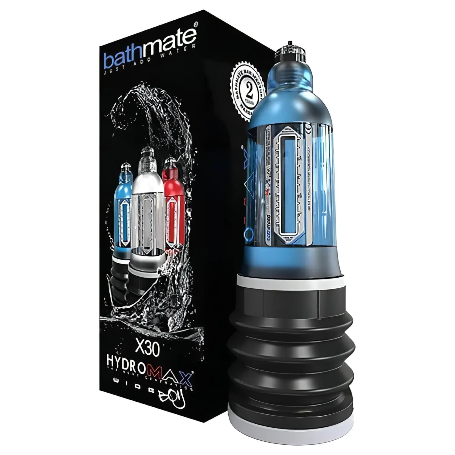 Bathmate Hydromax 7 Wide Boy - hydropumpa (modrá)