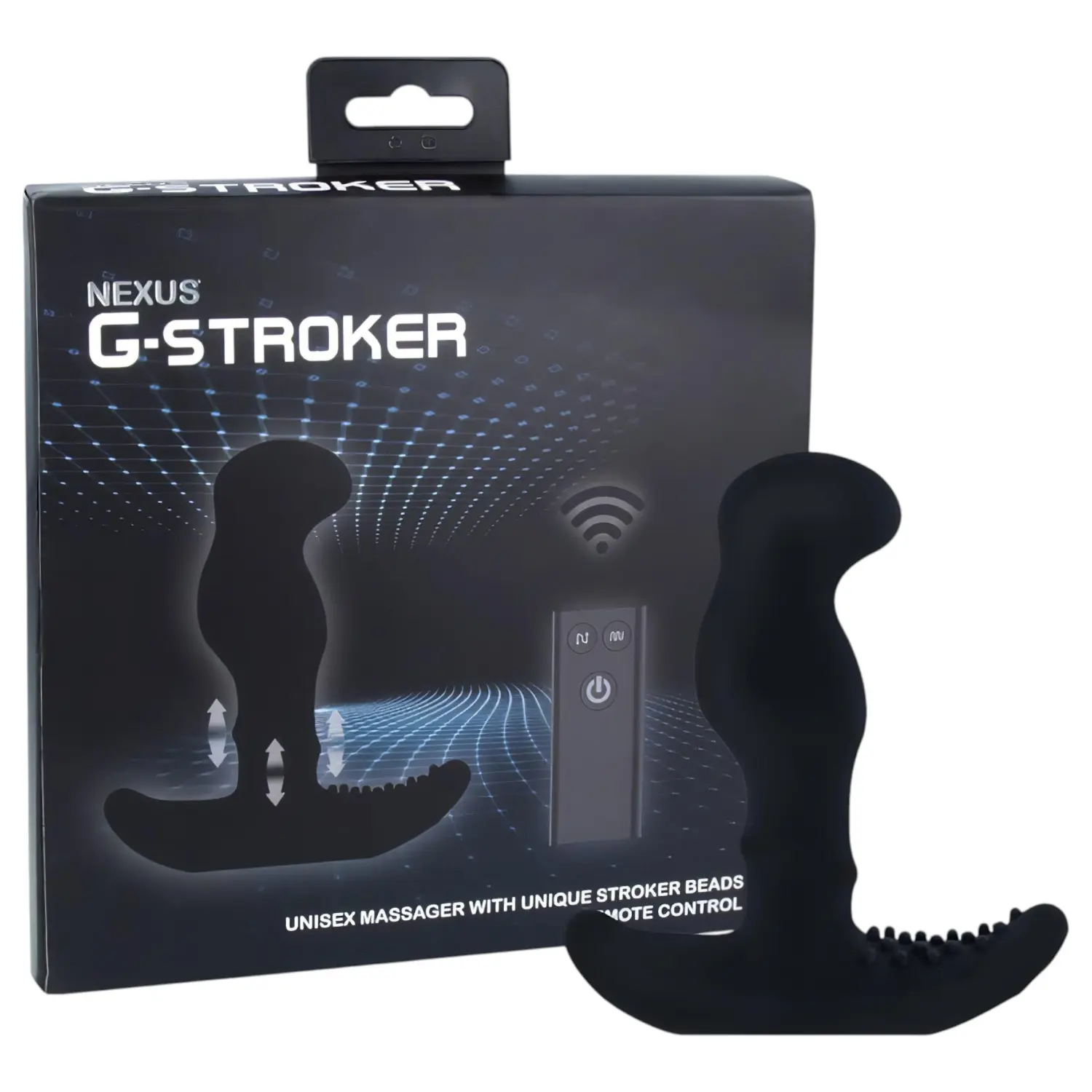 Stimulátor prostaty NEXUS G STROKER REMOTE CONTROL černý