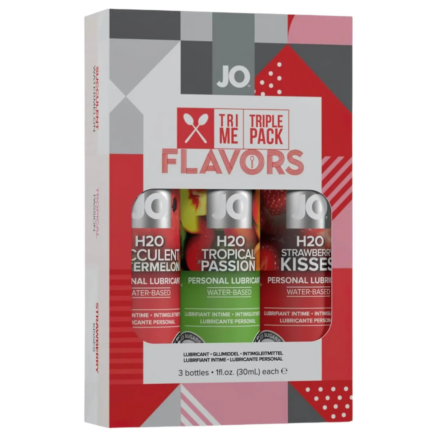 System JO - System Flavors - ochucená sada lubrikantů (3x30 ml)