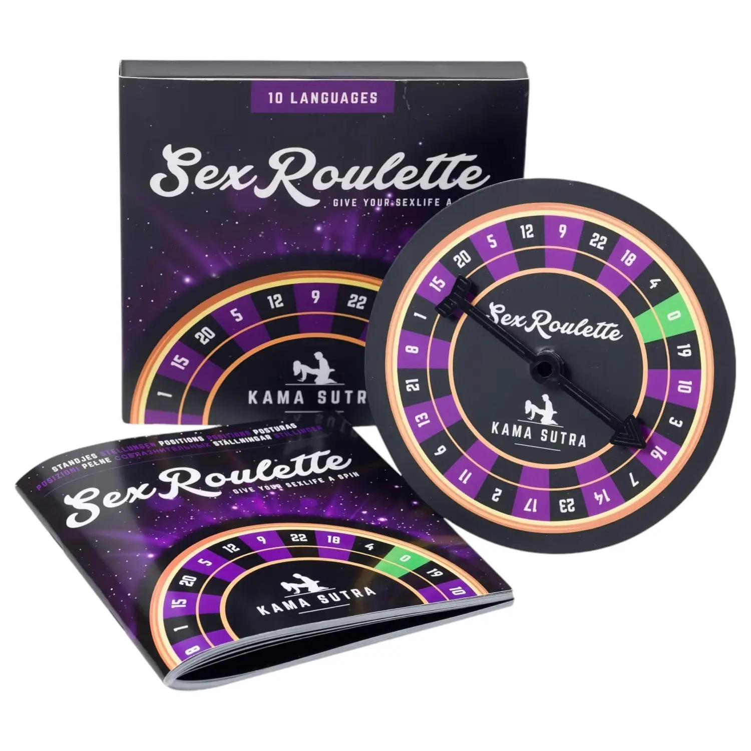 Sex Roulette Kámasútra - erotická společenská hra (v 10 jazycích)