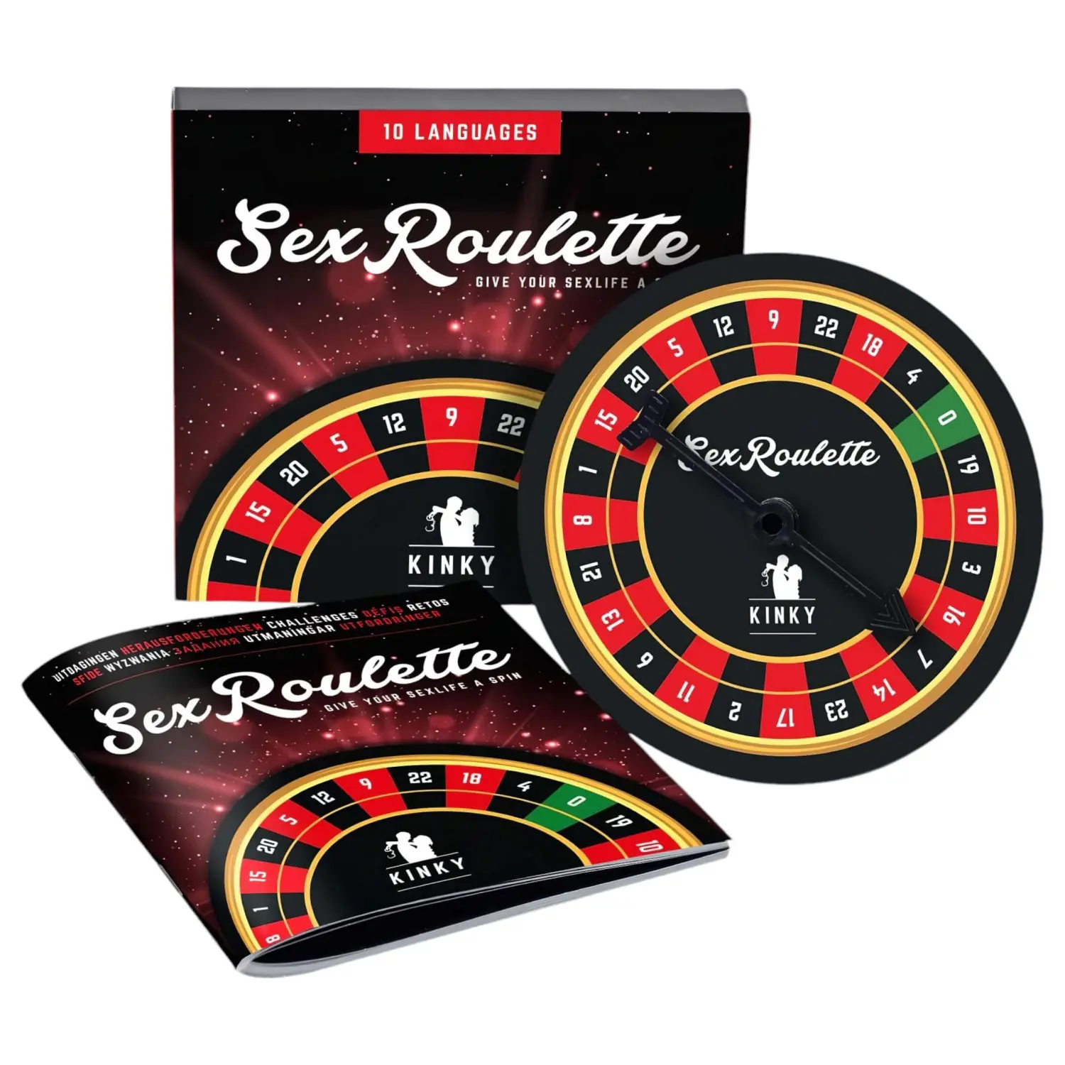 tease & please - Sex Roulette Kinky - Erotická ruleta - společenská hra pro páry
