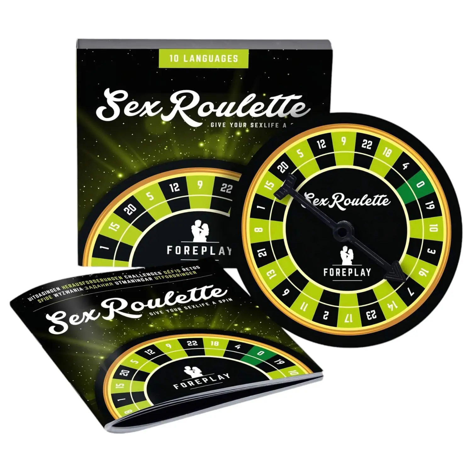tease & please - Sex Roulette Foreplay - Ruletová společenská hra pro páry