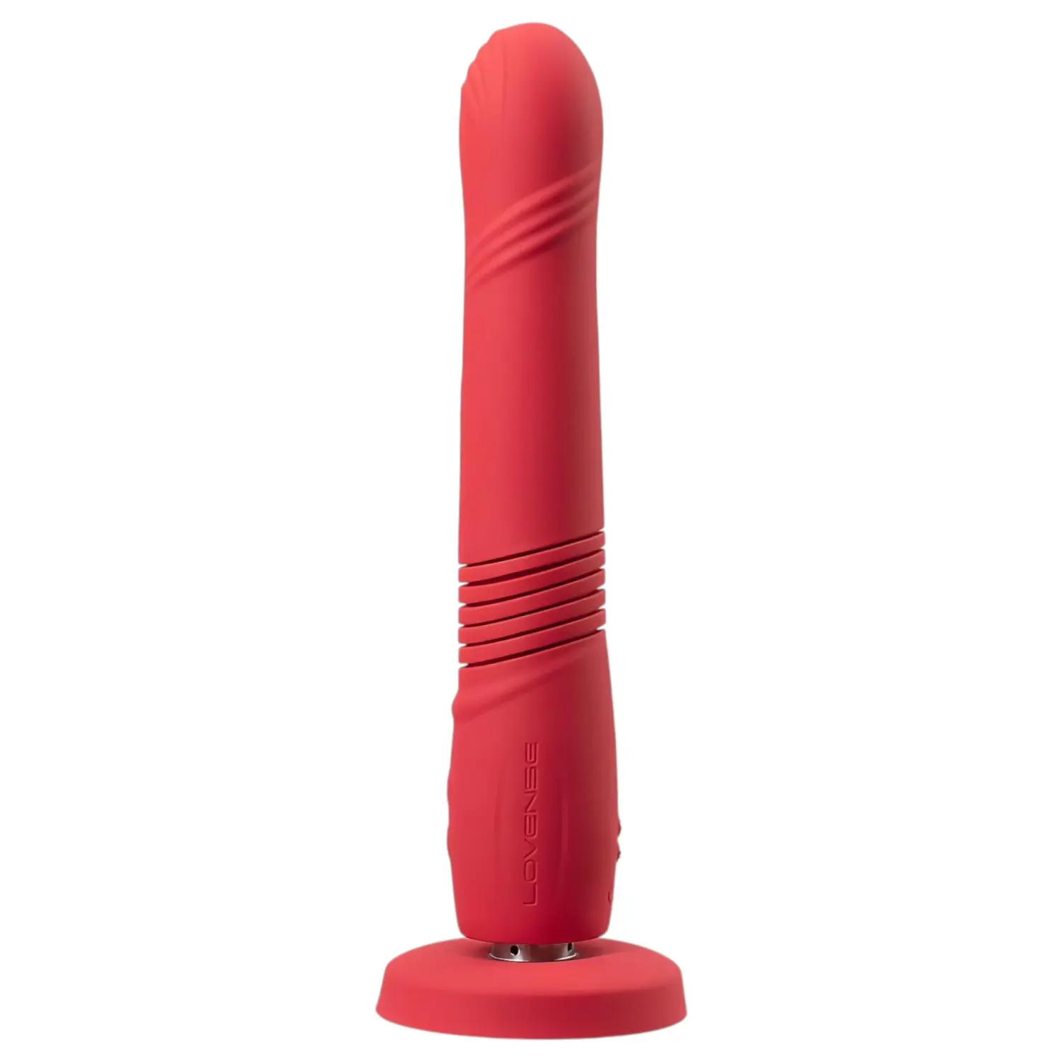 Dildo vibrační LOVENSE Gravity Thrusting App Controlled červené